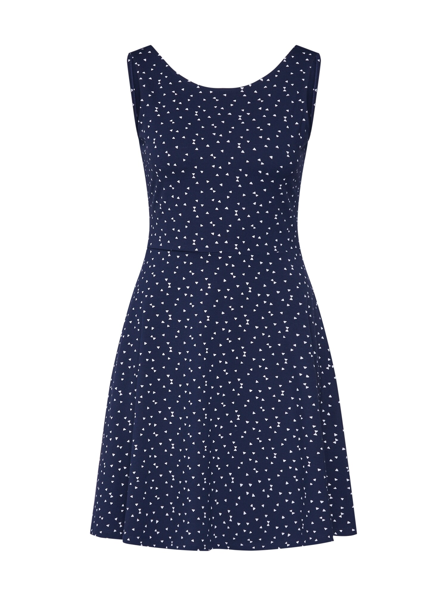 Edc By Esprit Dames Jurk Navy Wit edc by esprit kopen in de aanbieding