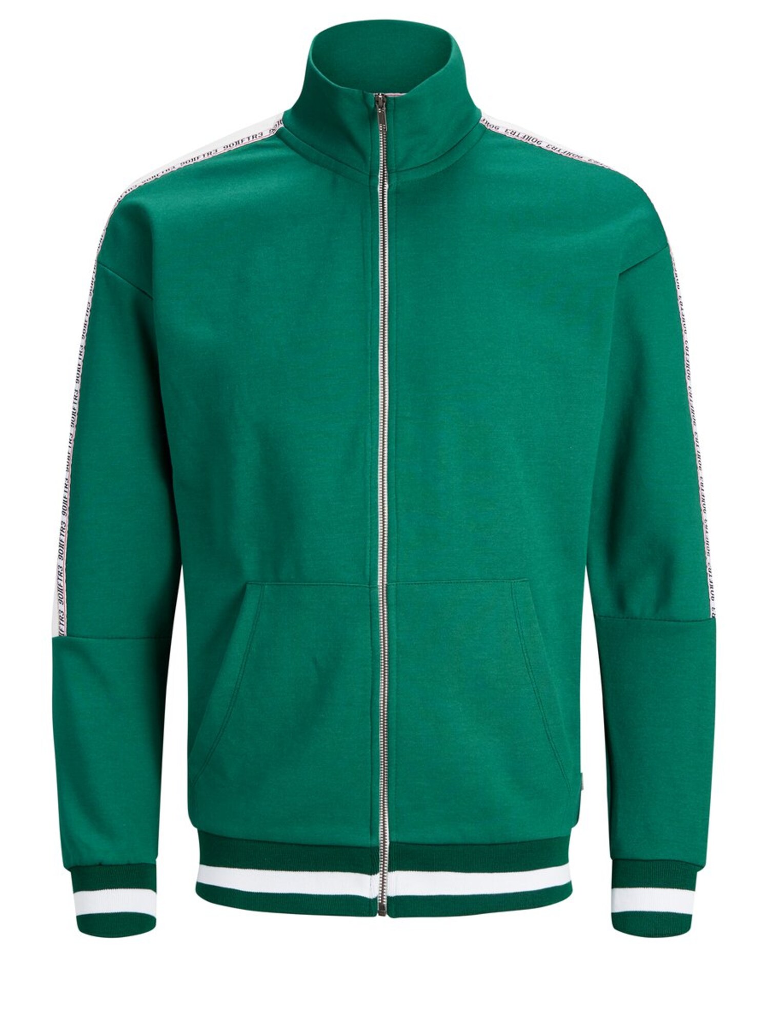 Jack And Jones Heren Sweatvest Groen Wit jack and jones kopen in de aanbieding