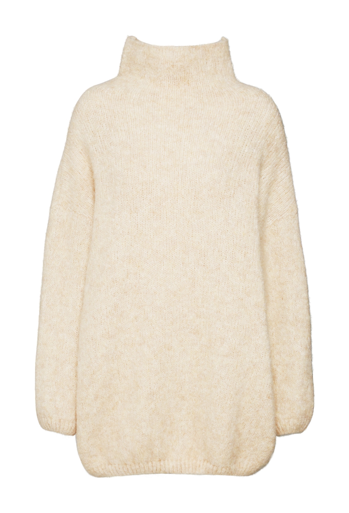 American Vintage Dames Oversized Trui Zapitown Creme american vintage kopen in de aanbieding