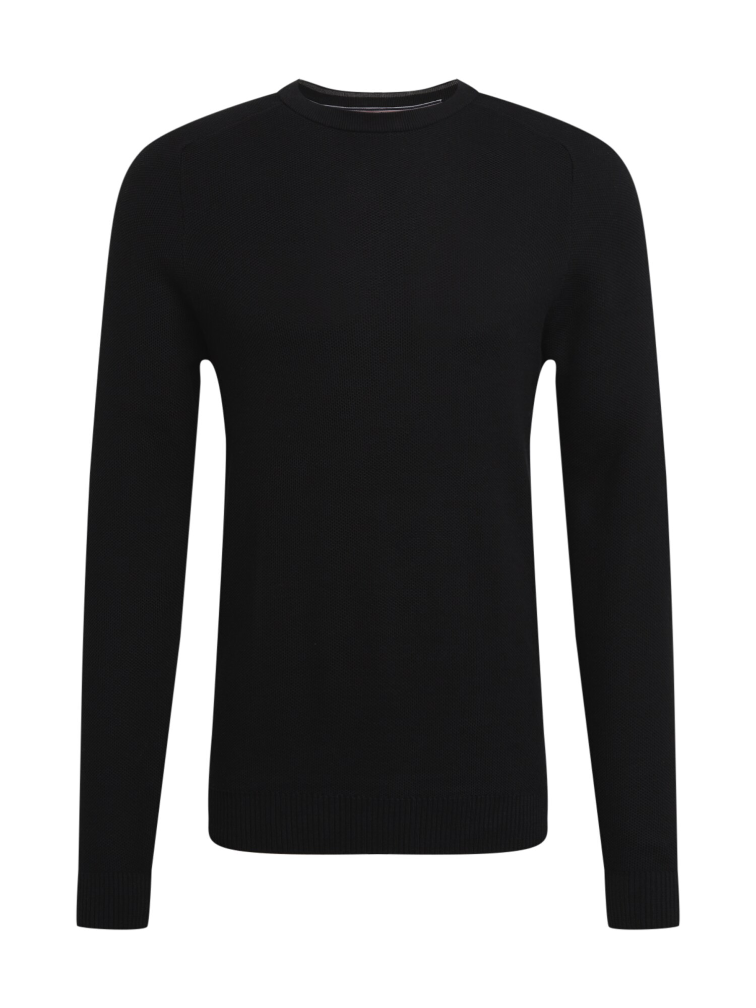 ESPRIT Megztinis 'Honeycomb'  juoda