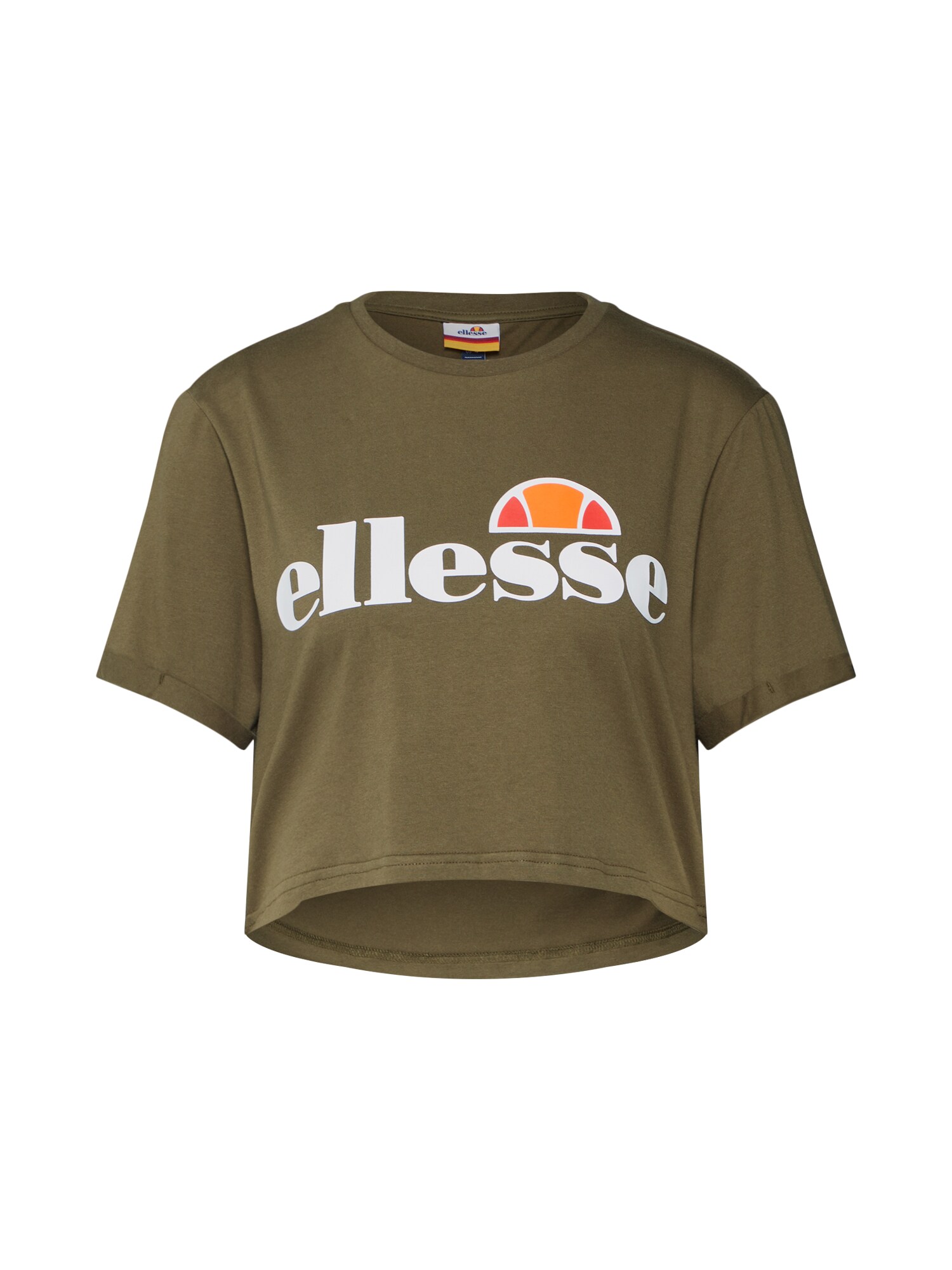 ELLESSE Marškinėliai  rusvai žalia