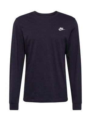 Nike Sportswear Camiseta 'Club'  negro / blanco