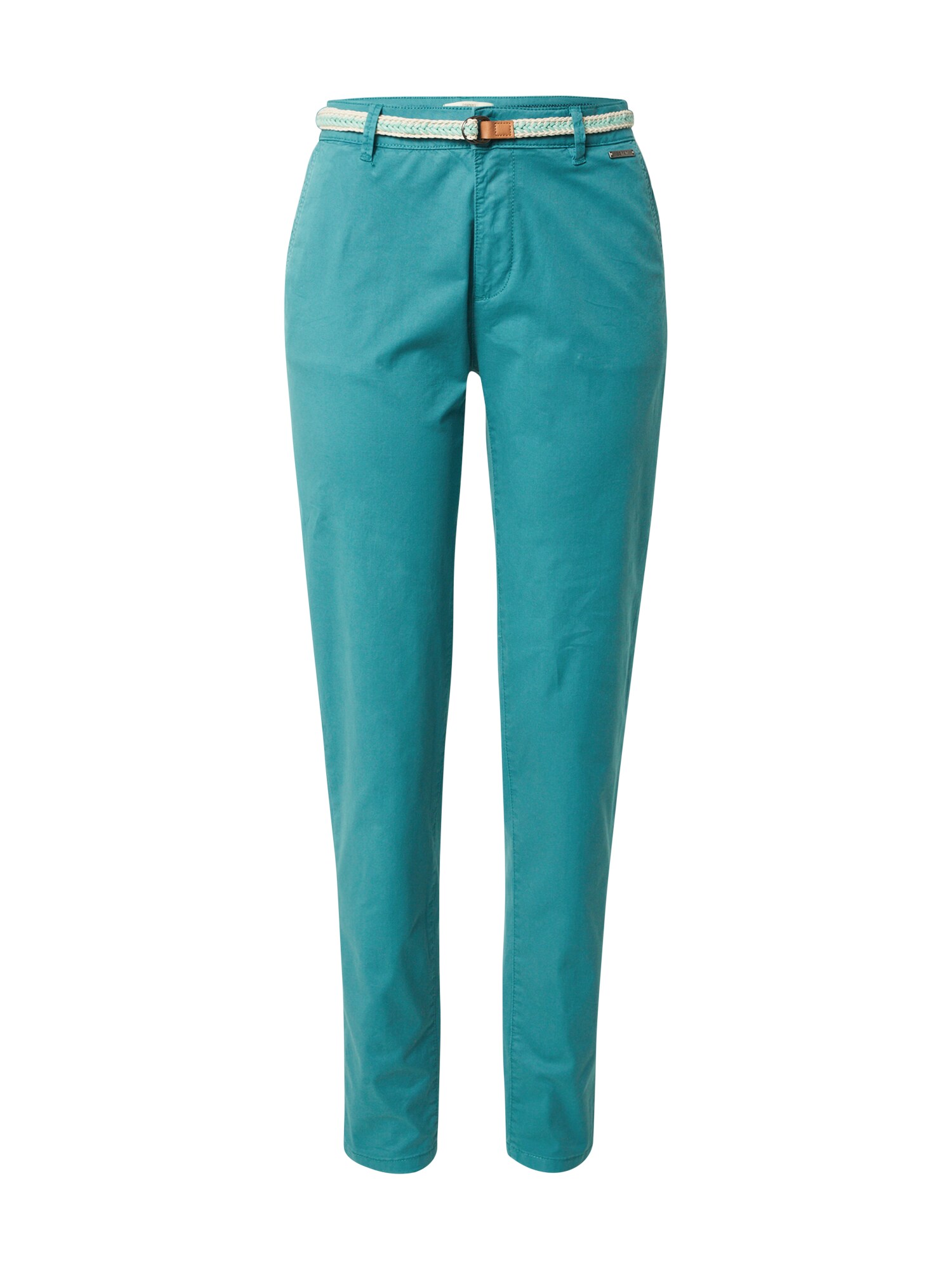 ESPRIT Chino stiliaus kelnės  turkio spalva