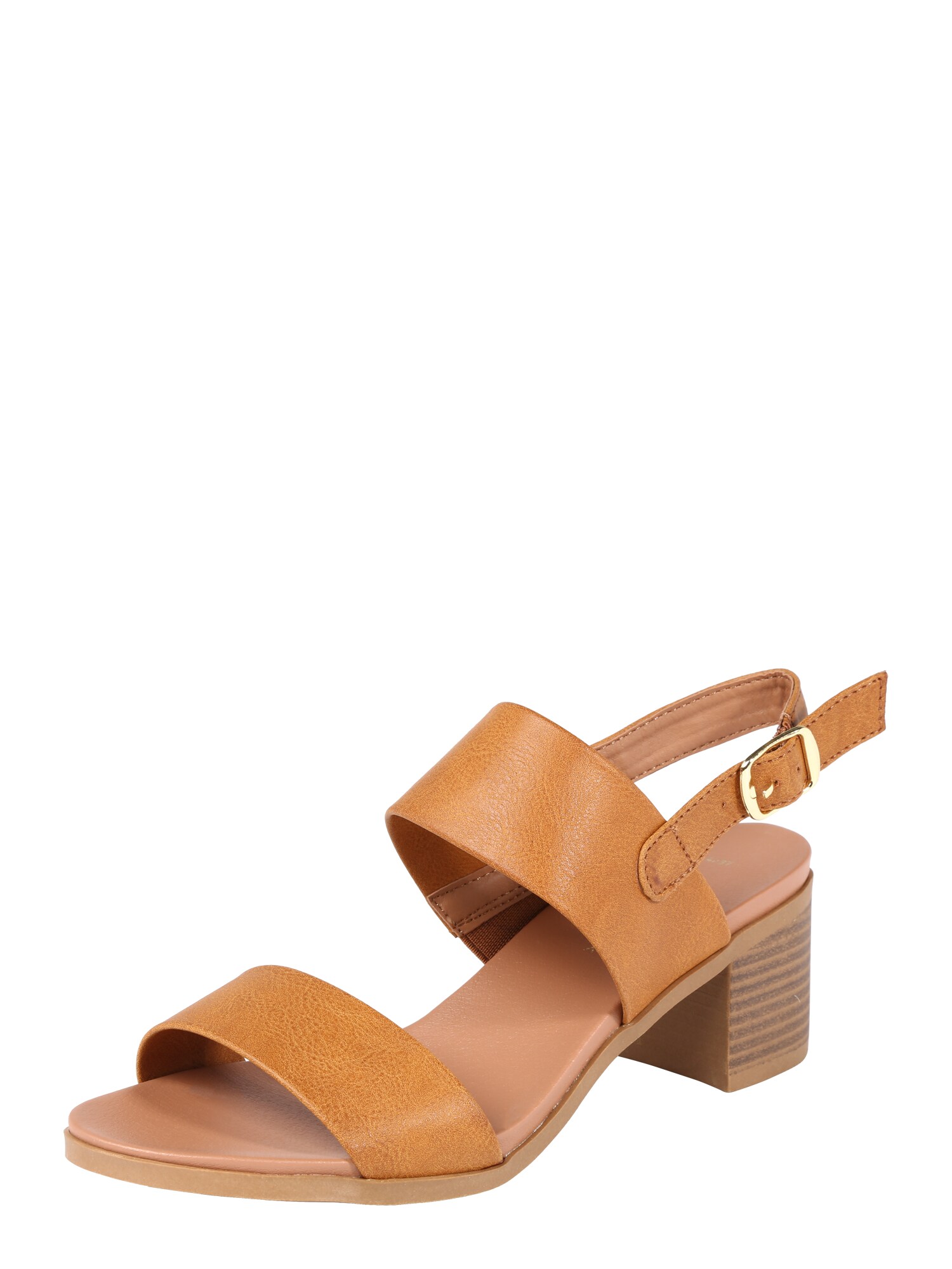New Look Dames Sandalen Met Riem Cognac new look kopen in de aanbieding