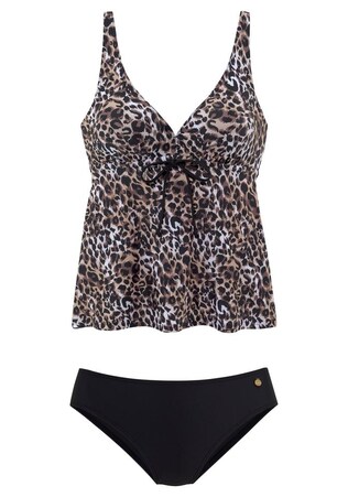 LASCANA, Tankini, barna