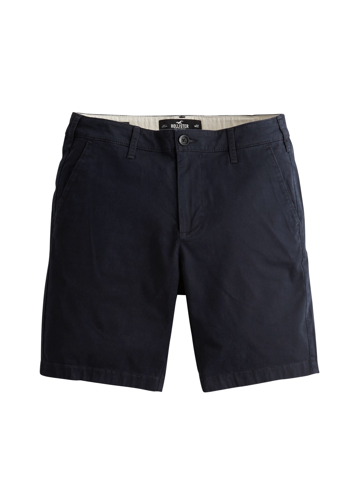 HOLLISTER Kelnės 'SHORT'  tamsiai mėlyna