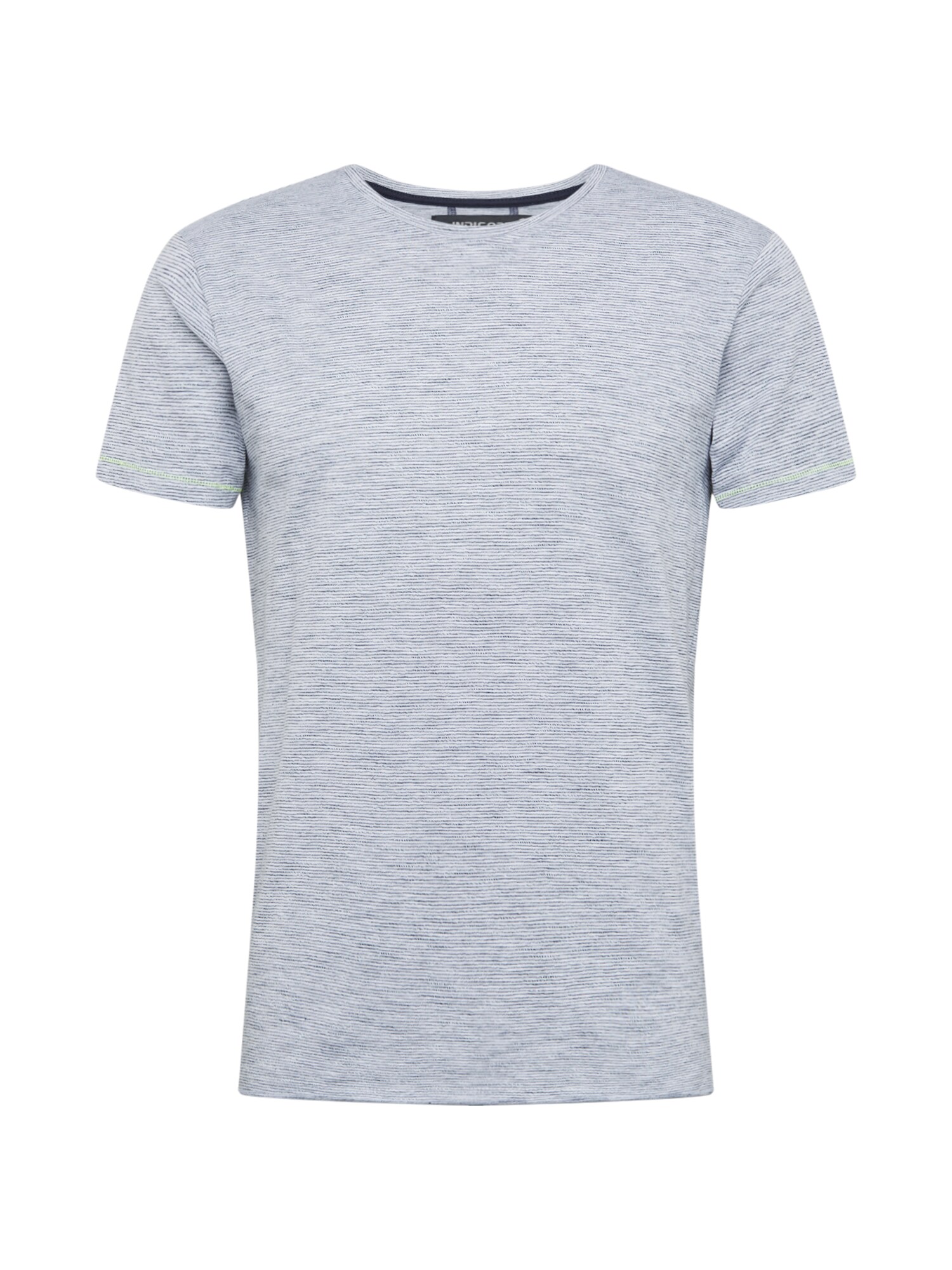 INDICODE JEANS Marškinėliai 'Fuenlabrada'  balta / mėlyna