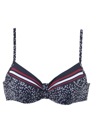 LASCANA, Bikini felső 'Minimal', kék