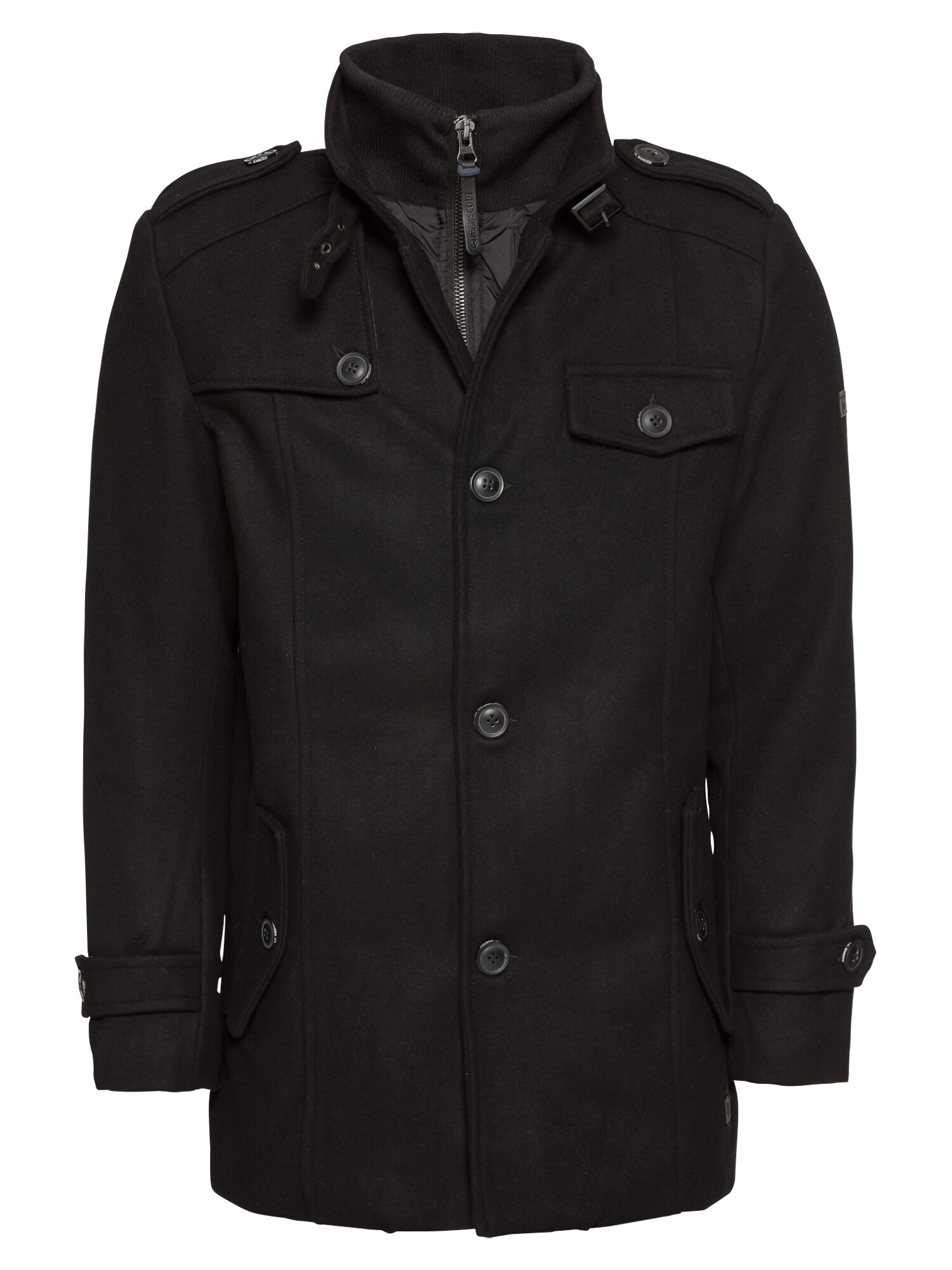 Indicode Jeans Geaca De Primavara-toamna 'brendan'  Negru