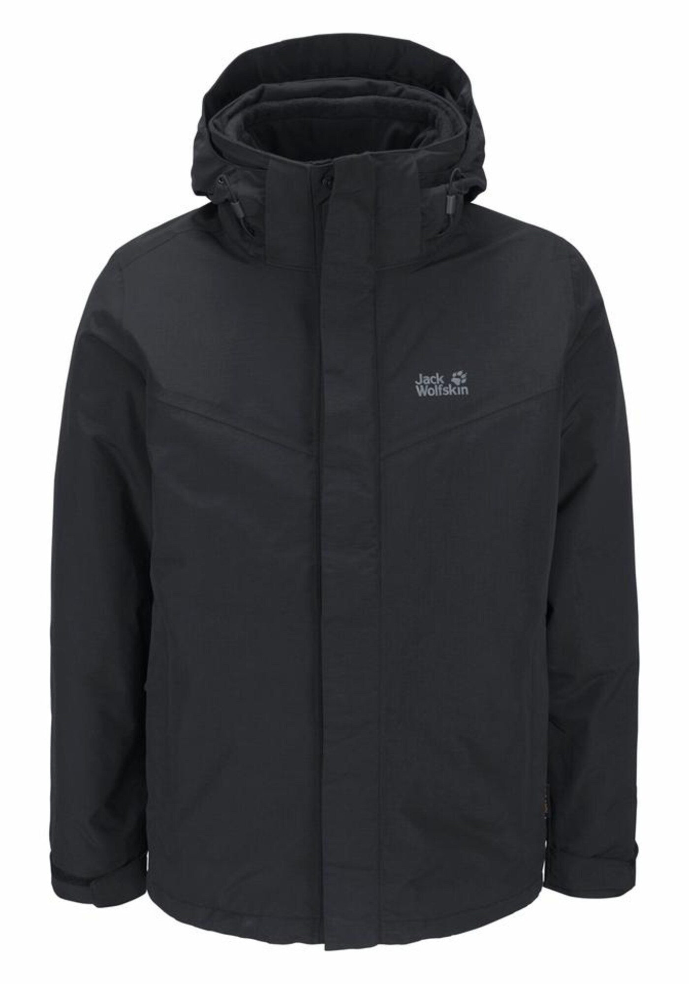 JACK WOLFSKIN Laisvalaikio striukė 'Gotland'  juoda