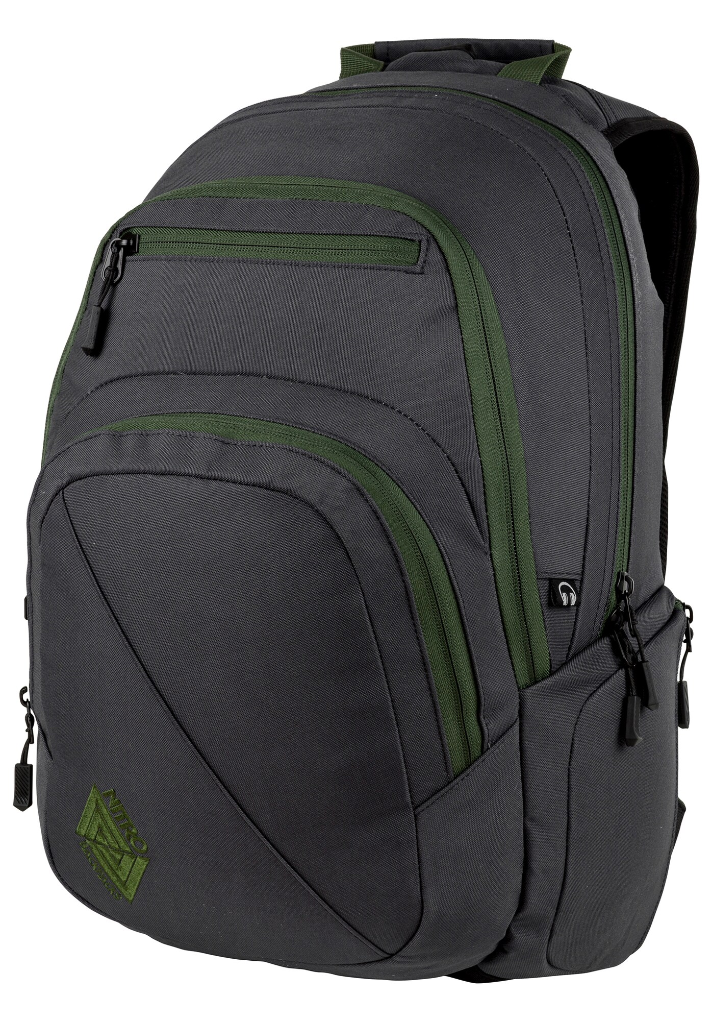 Nitro Heren Rugzak Stash Spar Zwart nitro kopen in de aanbieding