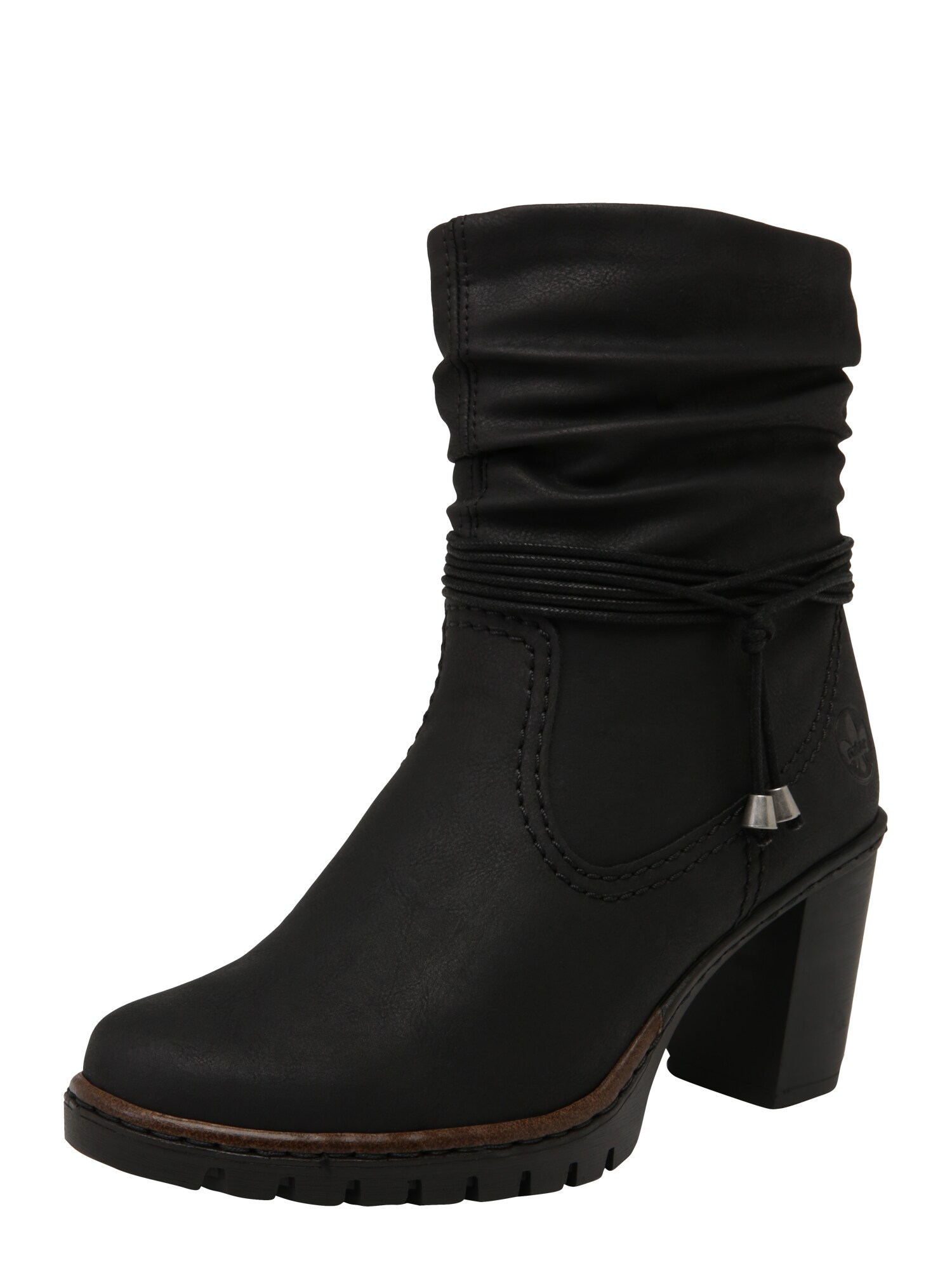 Rieker Botine  negru