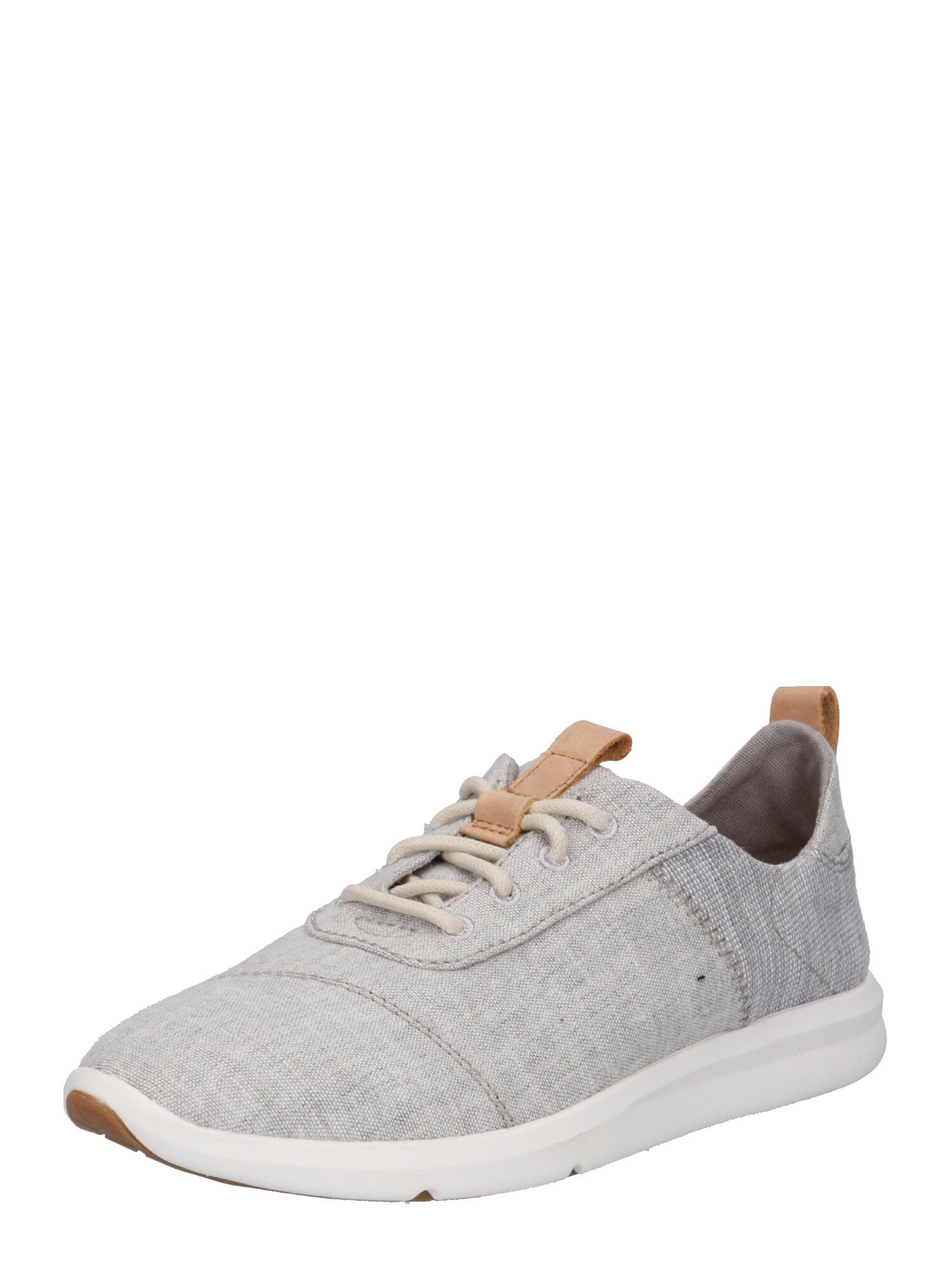 Toms Dames Sneakers Laag Cabrillo Lichtgrijs Offwhite toms kopen in de aanbieding