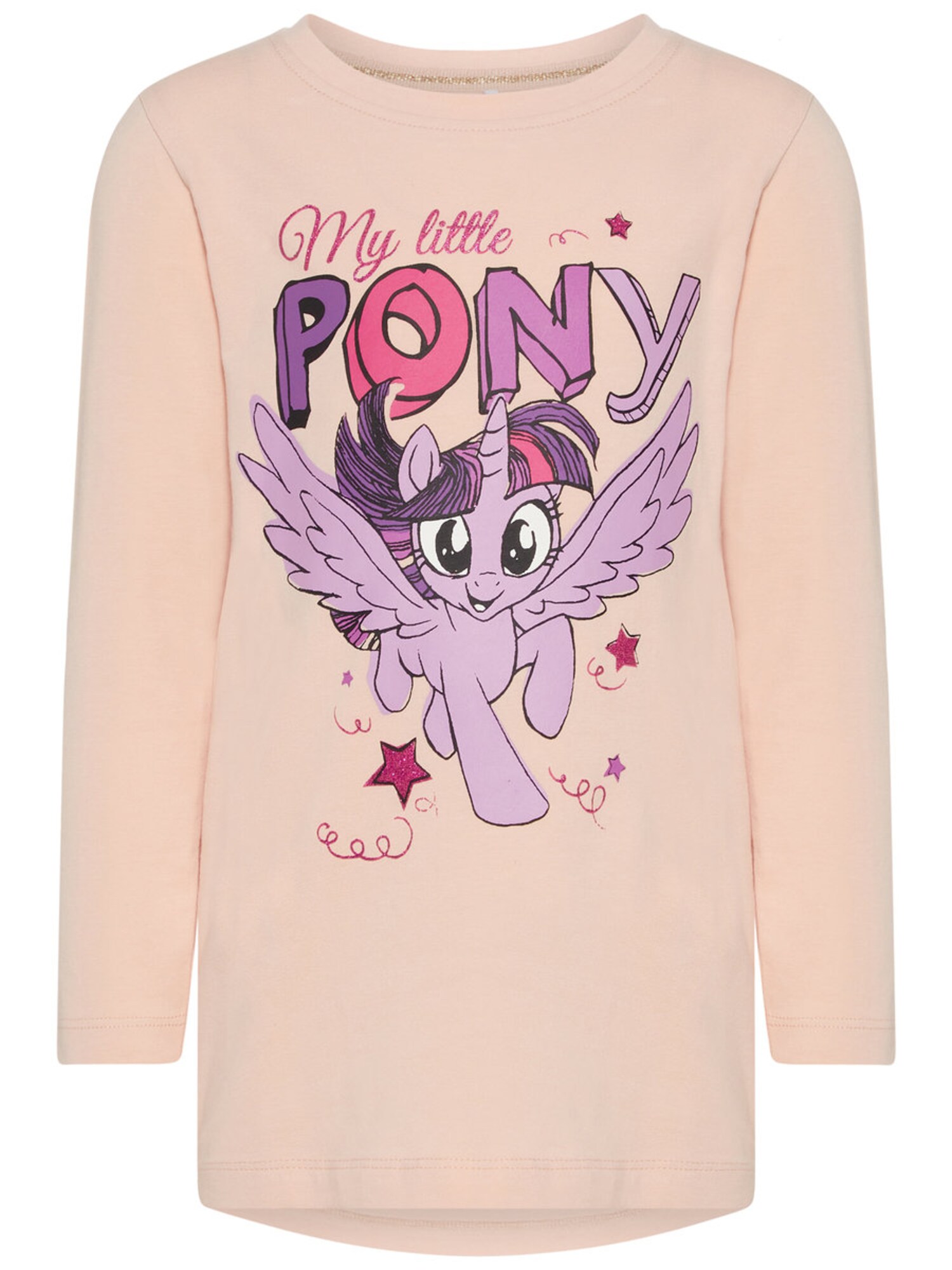 Name It Meisjes Shirt Donkerlila Oudroze Donkerroze name it kopen in de aanbieding