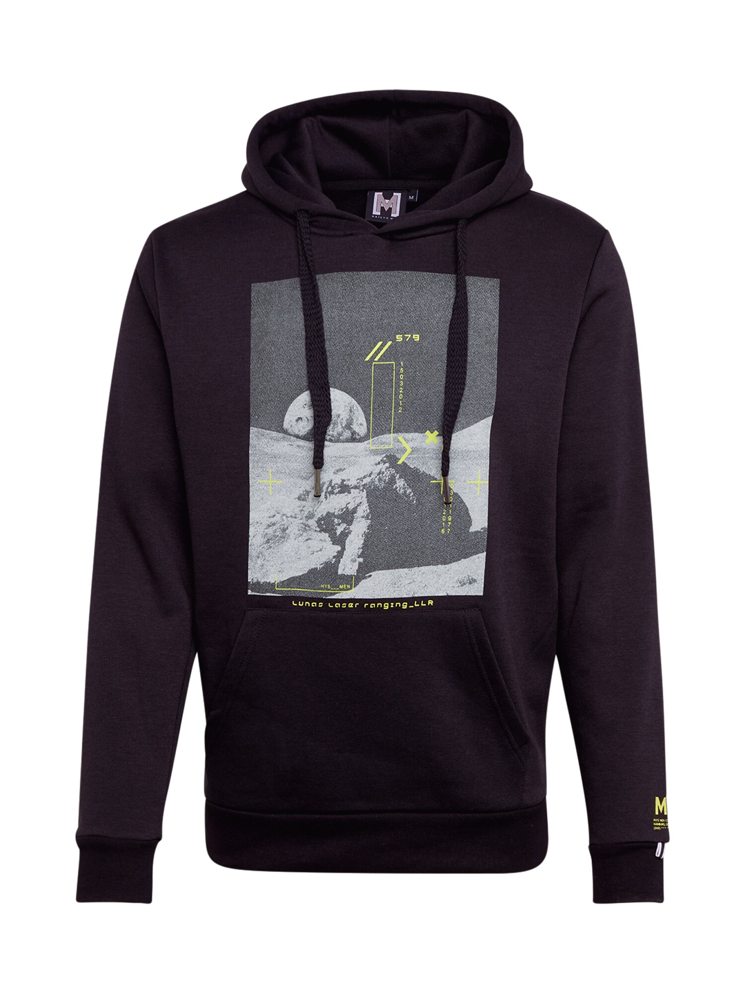 Hailys Men Megztinis be užsegimo 'Hoodie Fabius'  juoda