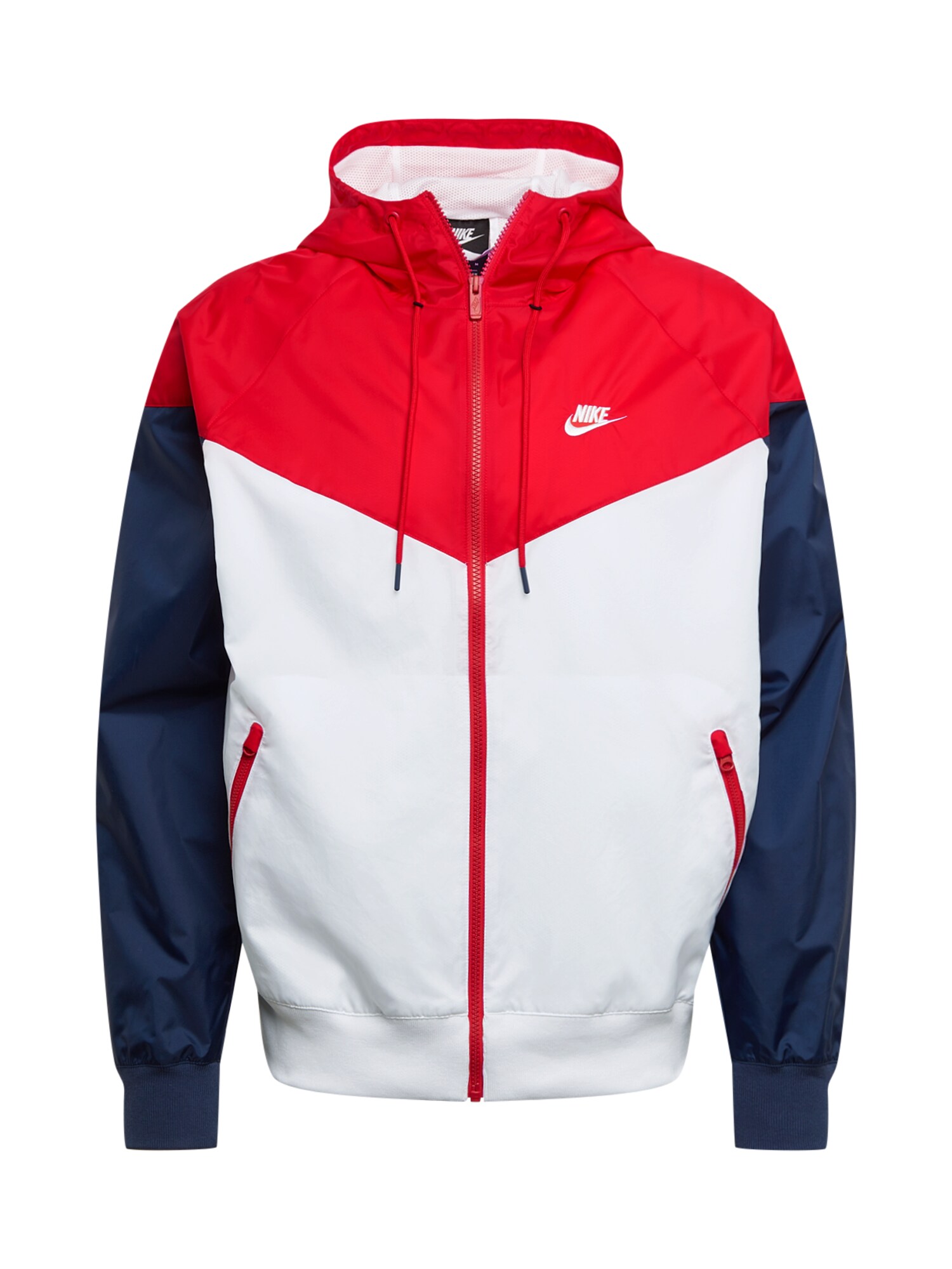 Nike Sportswear Demisezoninė striukė  tamsiai mėlyna / raudona