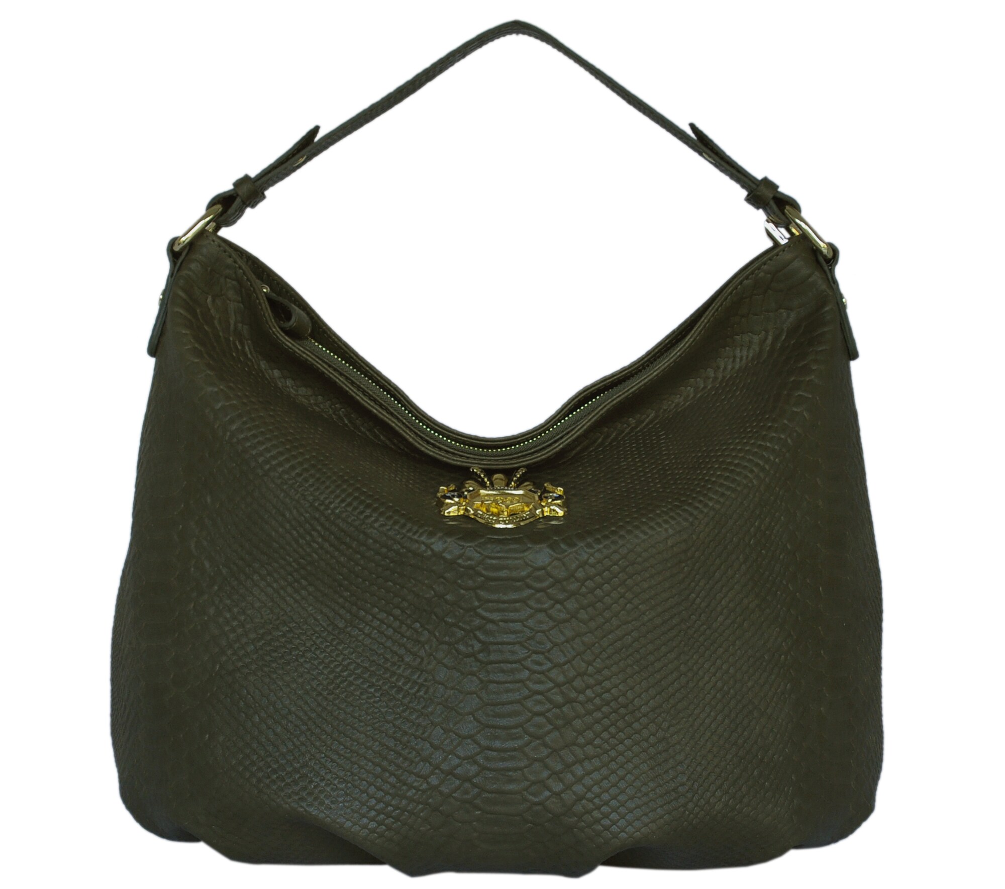 Silvio Tossi Dames Schoudertas Olijfgroen silvio tossi kopen in de aanbieding