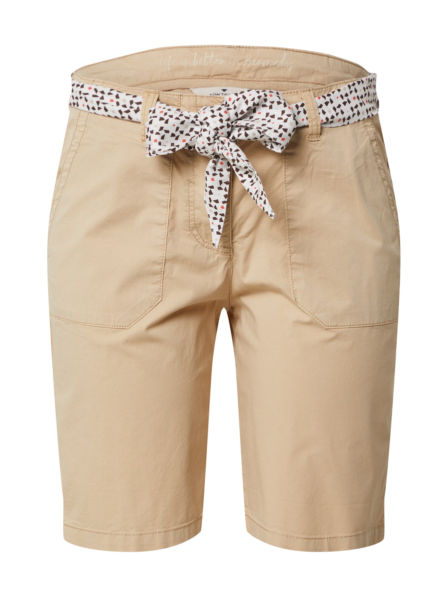 TOM TAILOR Chino stiliaus kelnės  šviesiai ruda