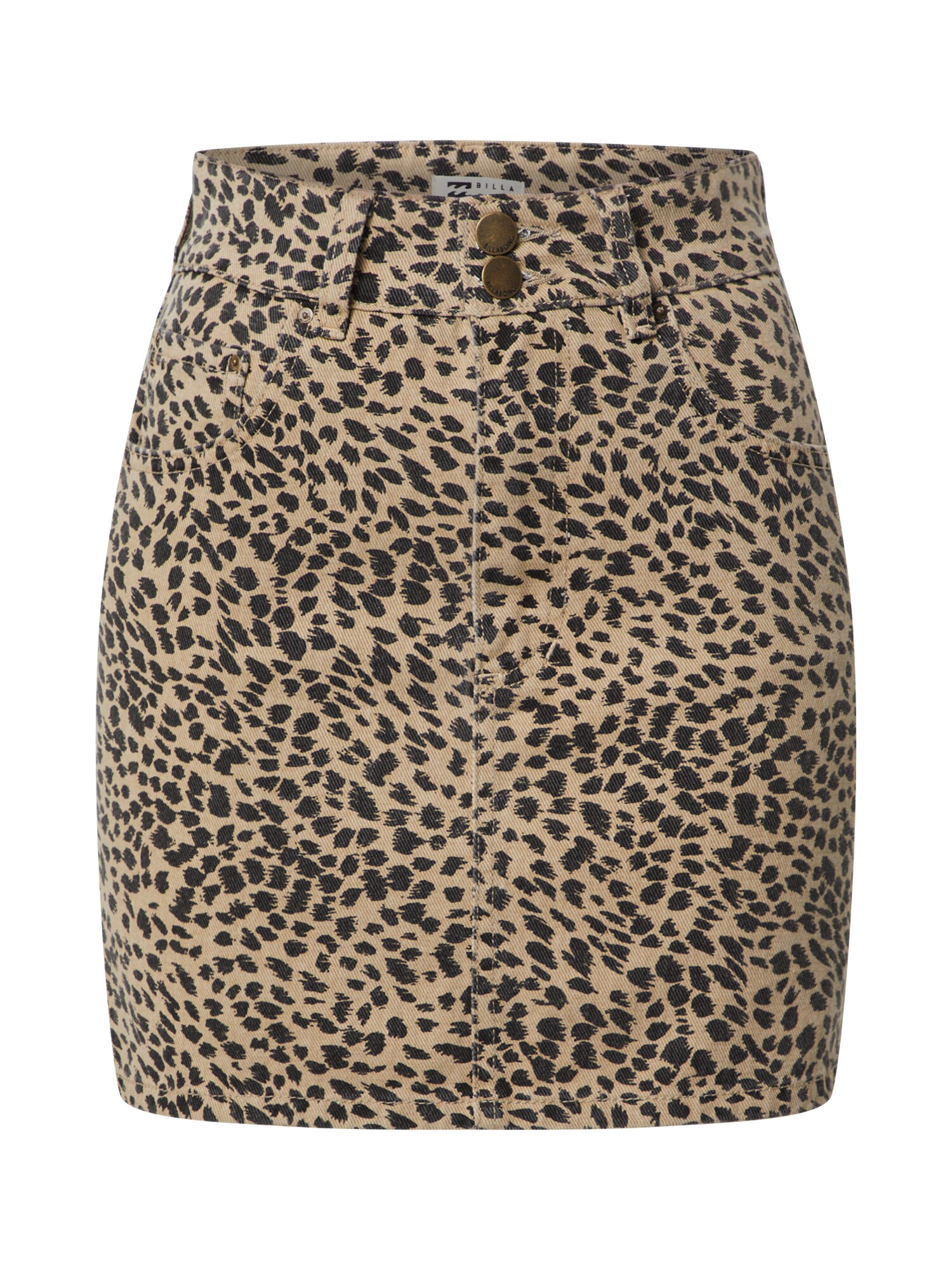 BILLABONG Sijonas  juoda / ruda