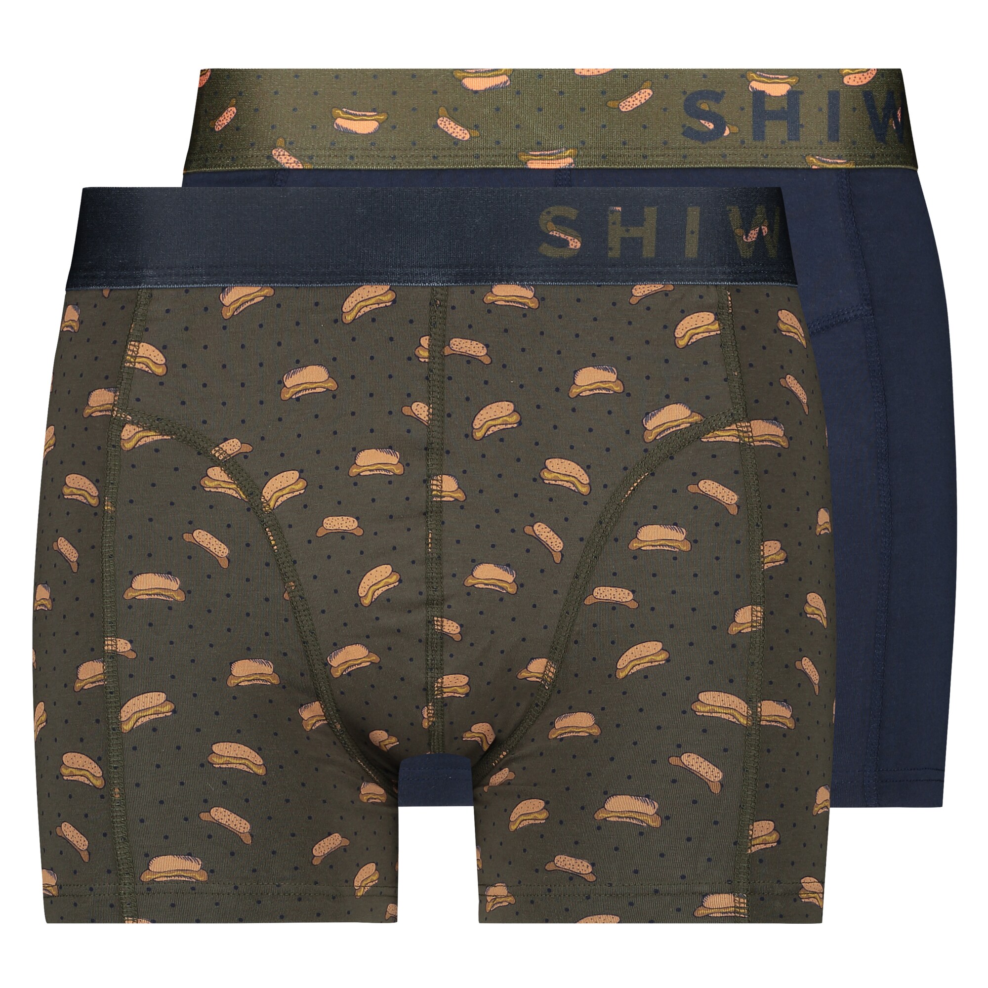 Shiwi Boxer trumpikės 'Hotdog'  tamsiai mėlyna / žalia