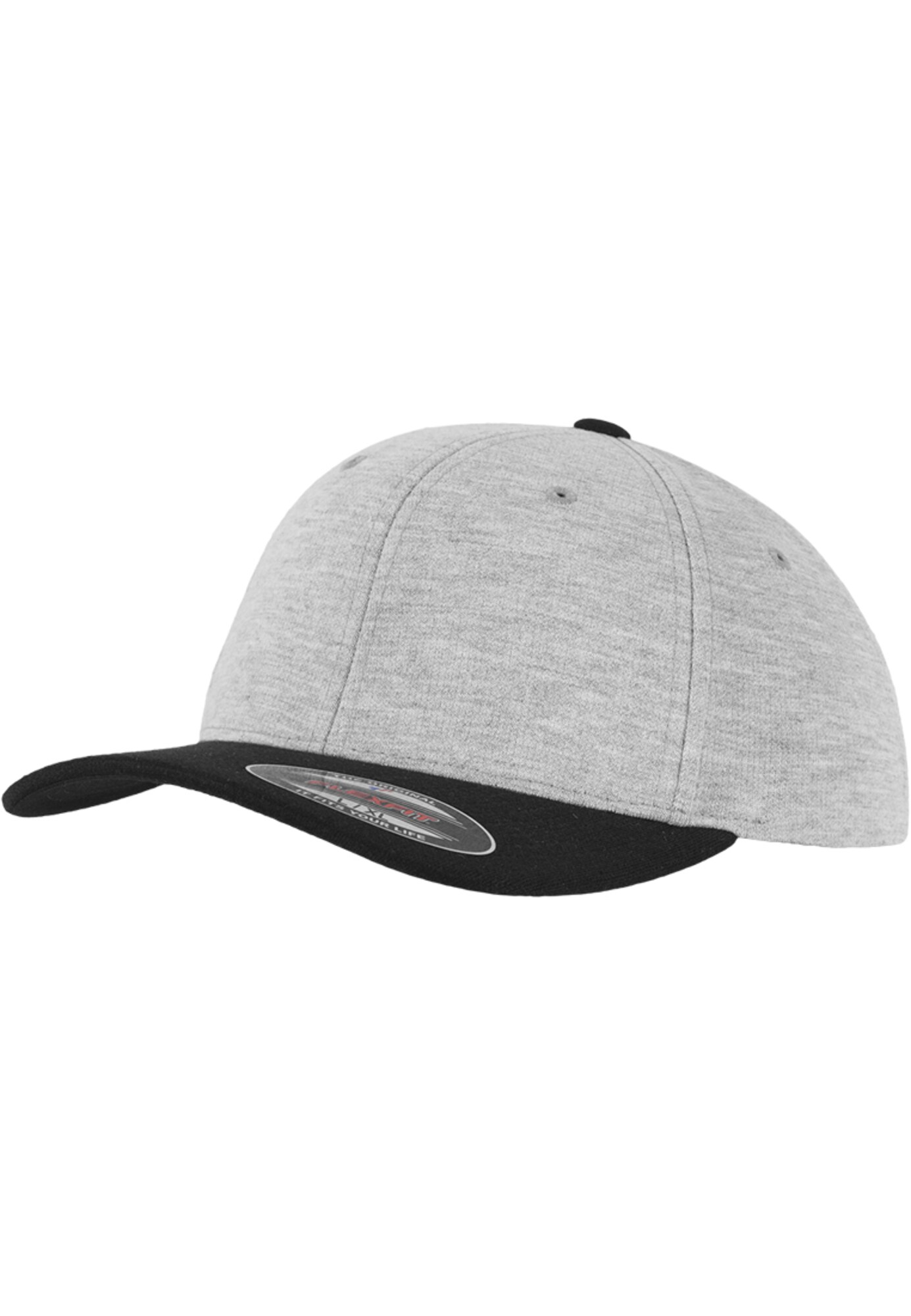 Flexfit Gorra gris moteado / negro
