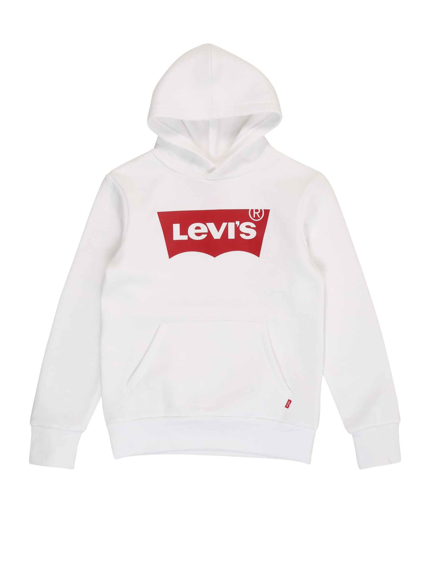 Levi's Kids Mikina  červená / biela