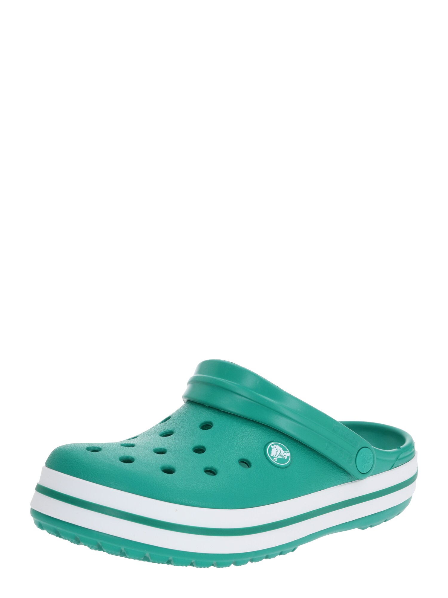 Crocs Klumpės  tamsiai žalia / balta
