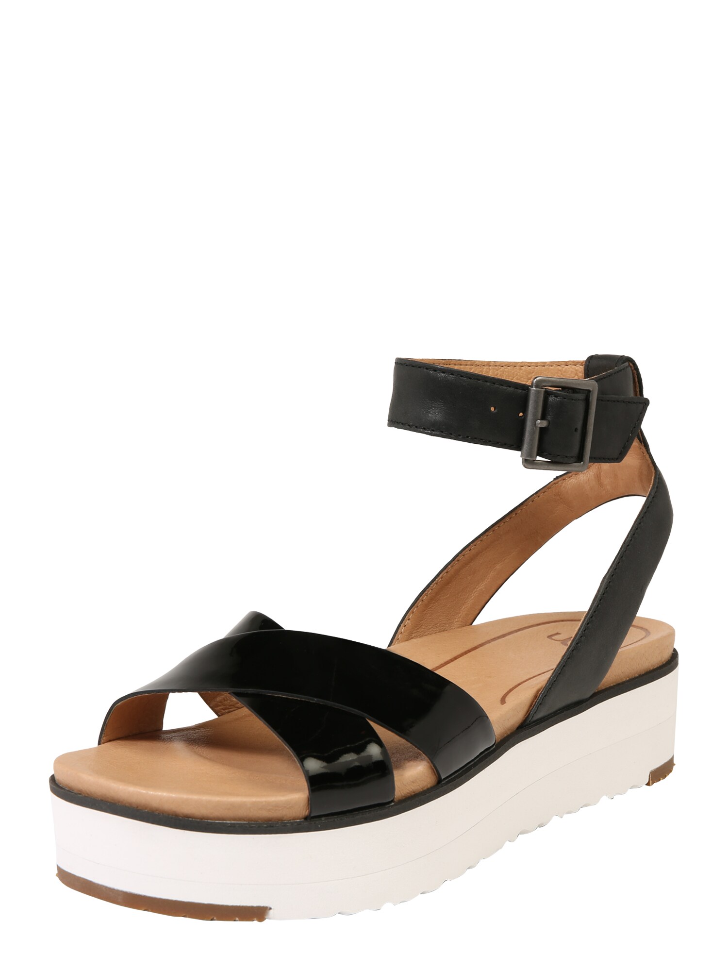 Ugg Dames Sandalen Met Riem Tipton Zwart ugg kopen in de aanbieding