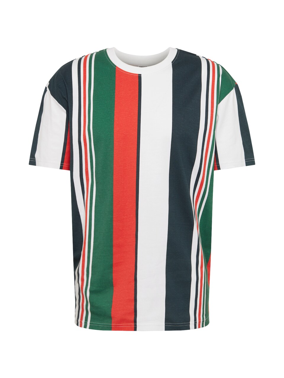 T-shirt marinblå / grön / röd