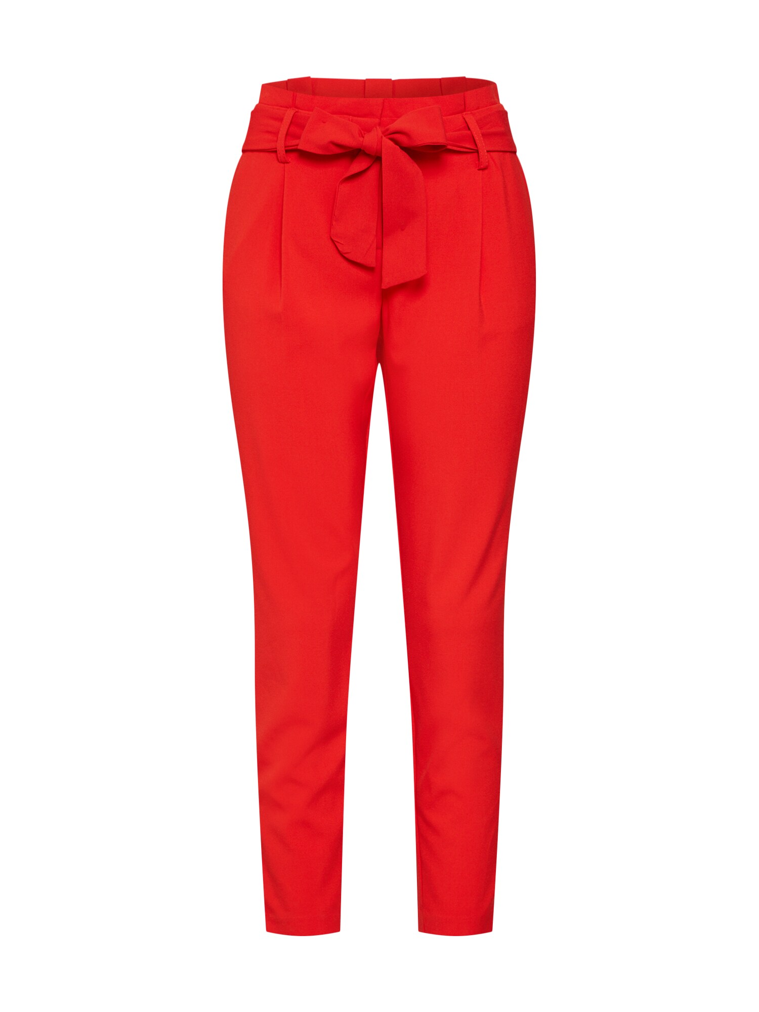 Only Dames Bandplooibroek Fini Rood only kopen in de aanbieding