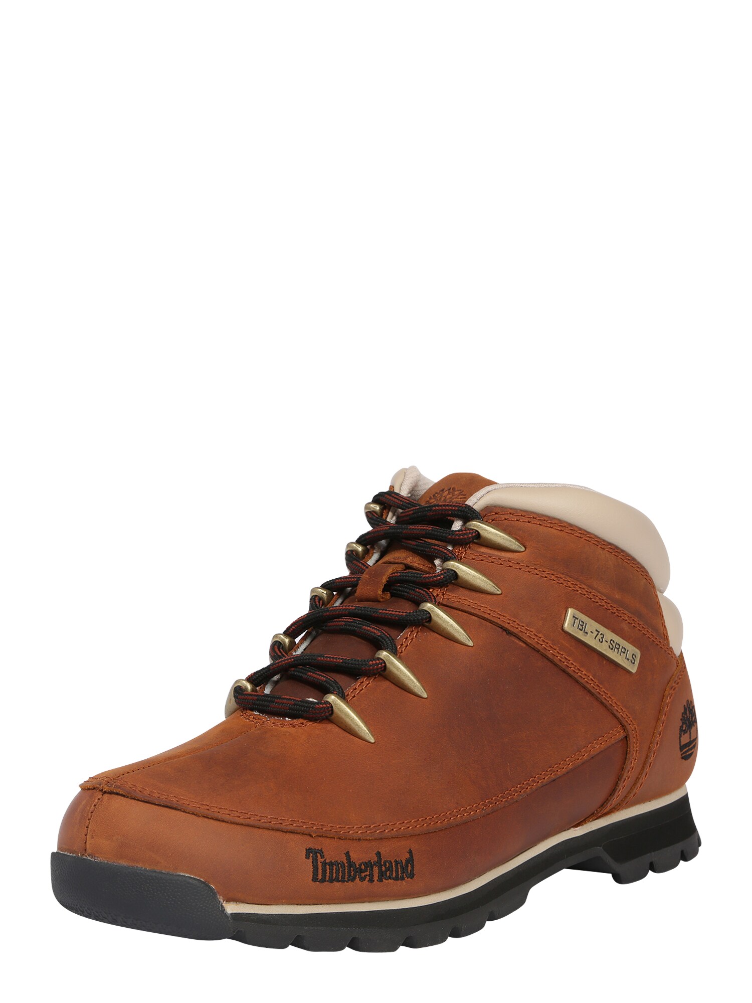 TIMBERLAND Auliniai batai su raišteliais 'Euro Sprint Hiker'  kremo / karamelės