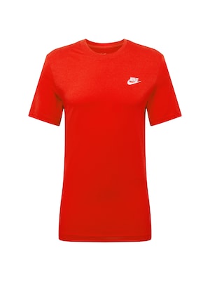 Nike Sportswear Camiseta 'Club'  rojo / blanco