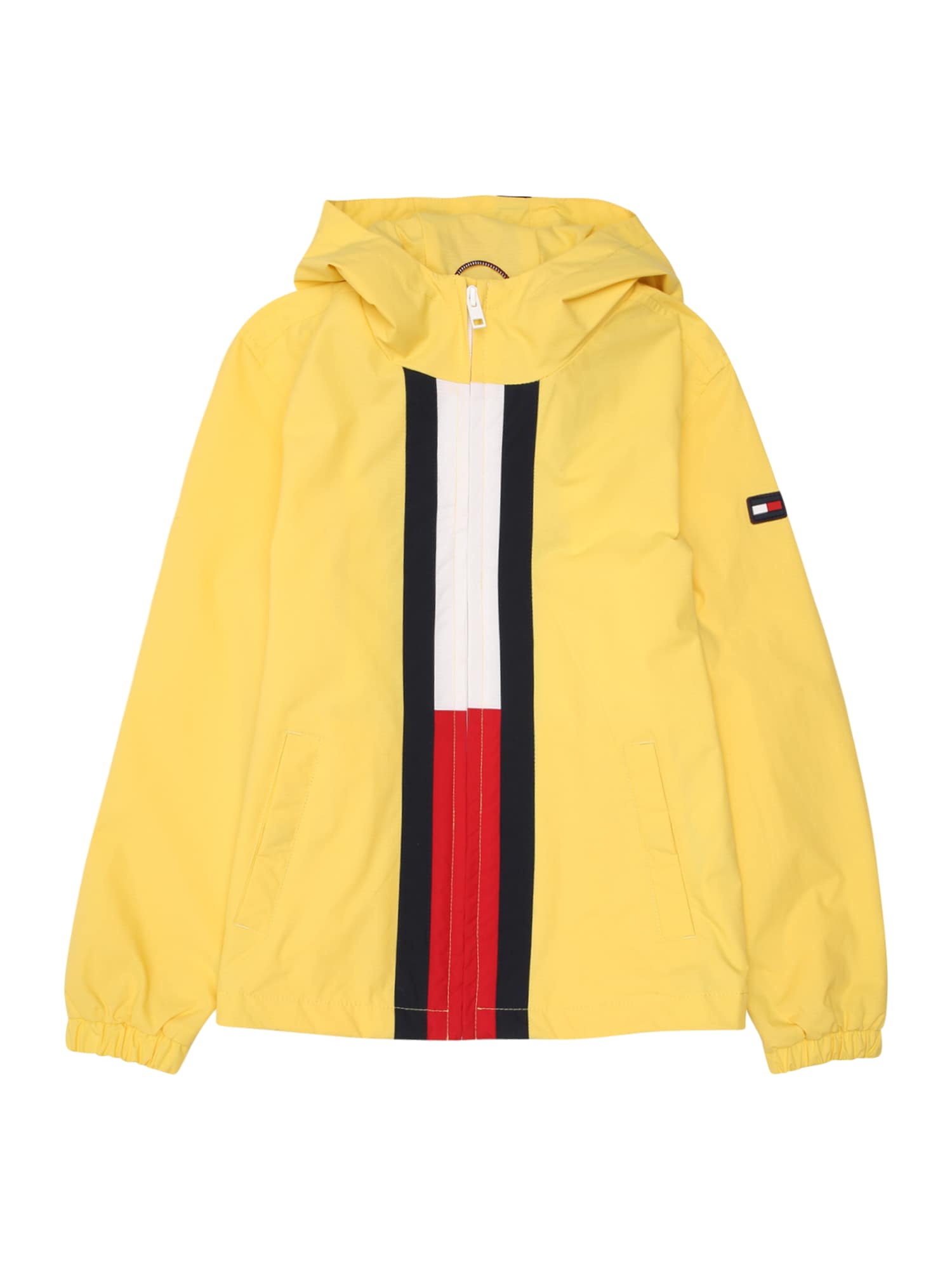 Tommy Hilfiger Jongens Tussenjas Je Flag Jacket Geel tommy hilfiger kopen in de aanbieding