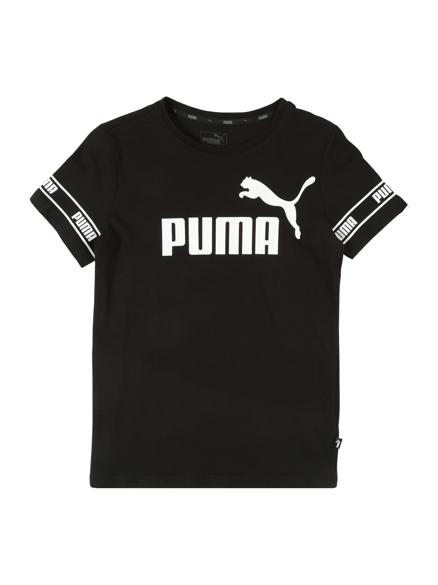 Puma Jongens Functioneel Shirt Amplified Zwart Wit puma kopen in de aanbieding