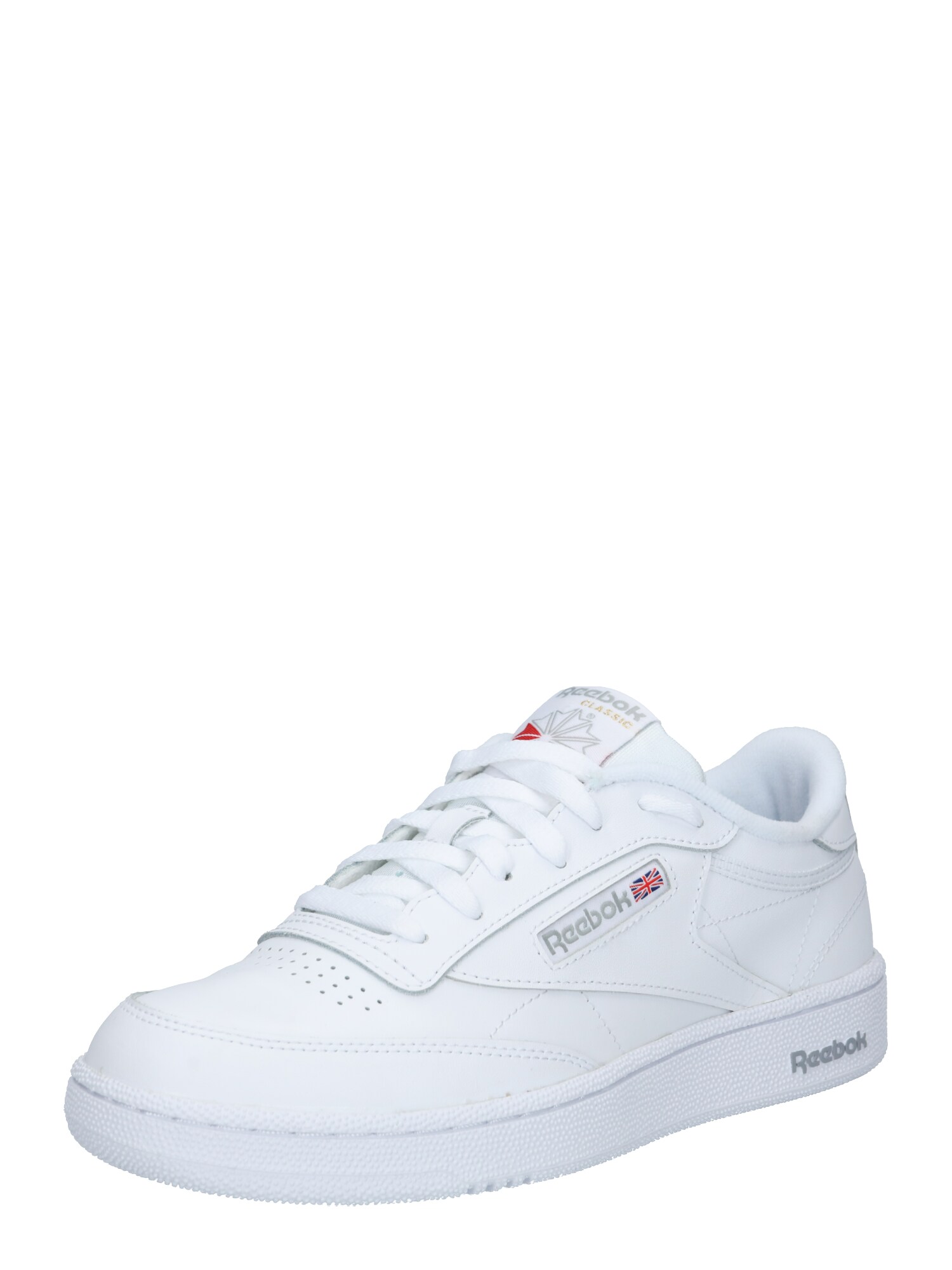 Reebok Nízke tenisky 'Club C85'  námornícka modrá / sivá / červená / biela