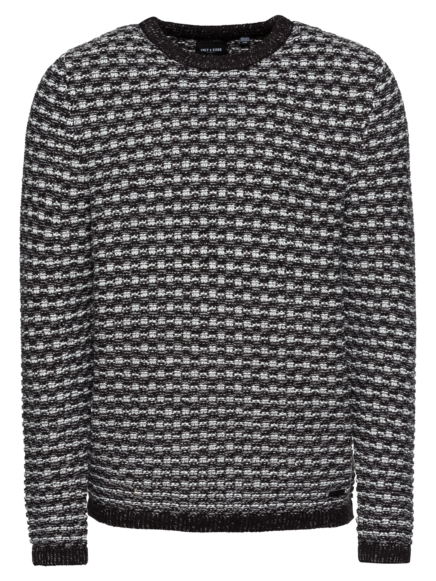 Only & Sons Strickpullover ''''DOC CREW'''' dunkelgrau