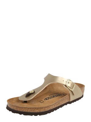 BIRKENSTOCK Zapatos abiertos 'Gizeh'  oro