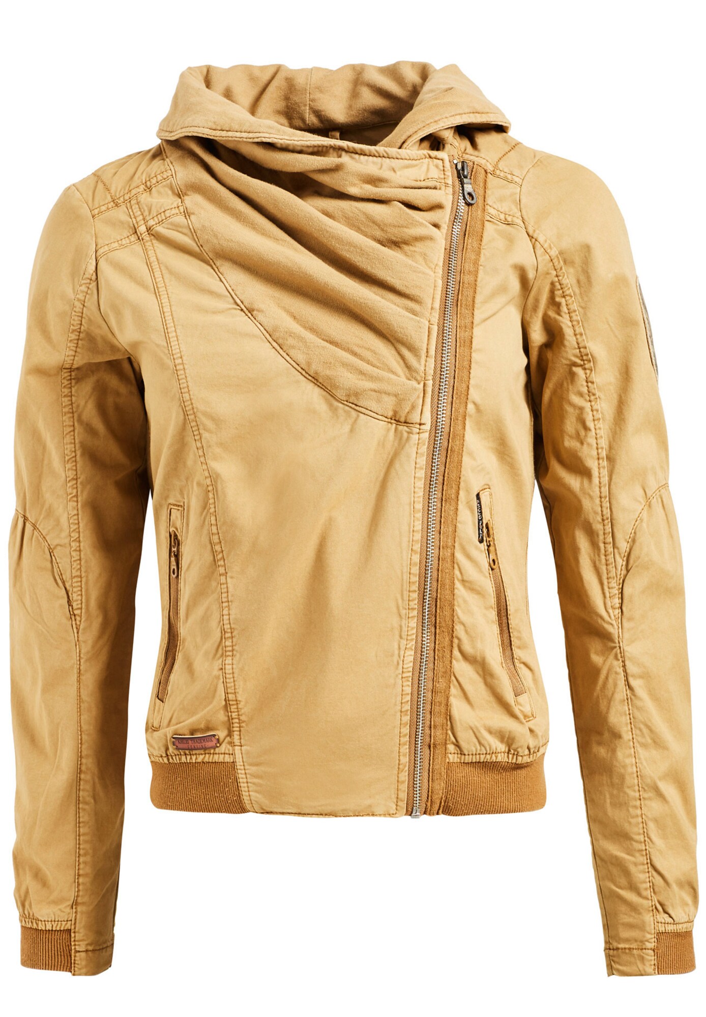 Khujo Dames Tussenjas Lichtbeige khujo kopen in de aanbieding