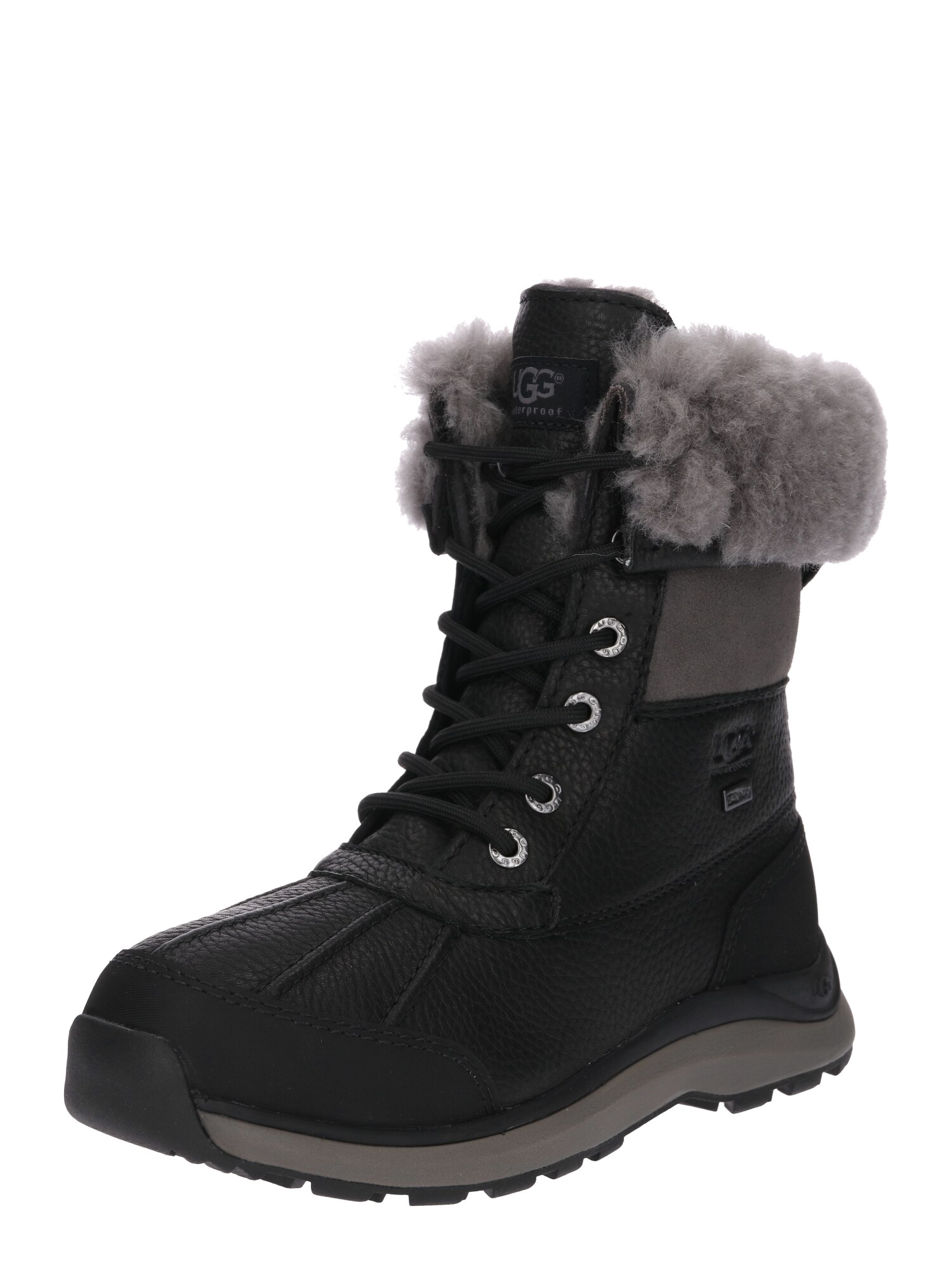 UGG Sniego batai 'Adirondack'  juoda / akmens