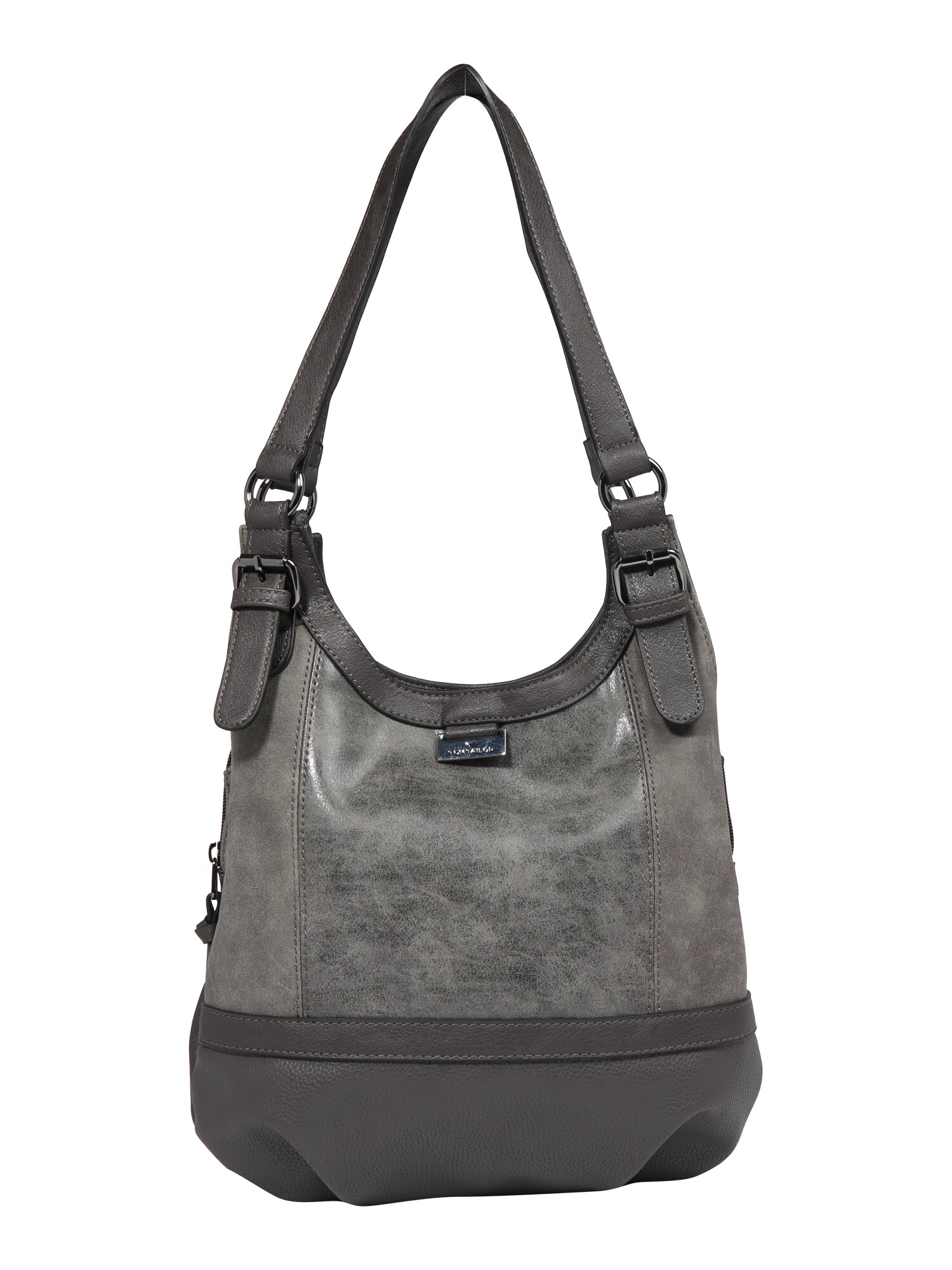 TOM TAILOR Plase de cumpărături Juna  gri / gri închis