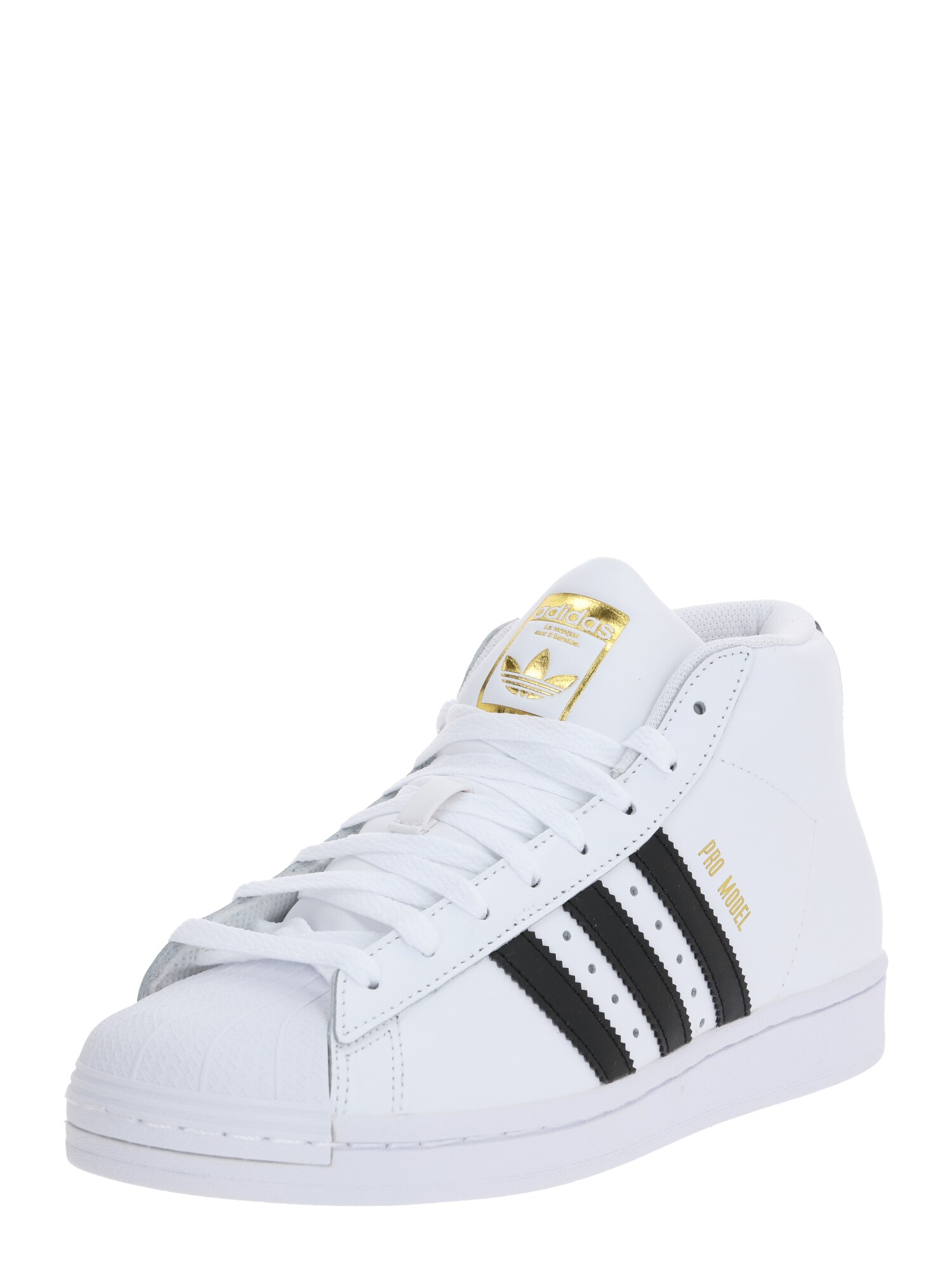 ADIDAS ORIGINALS Sportbačiai be auliuko 'PRO MODEL'  juoda / balta