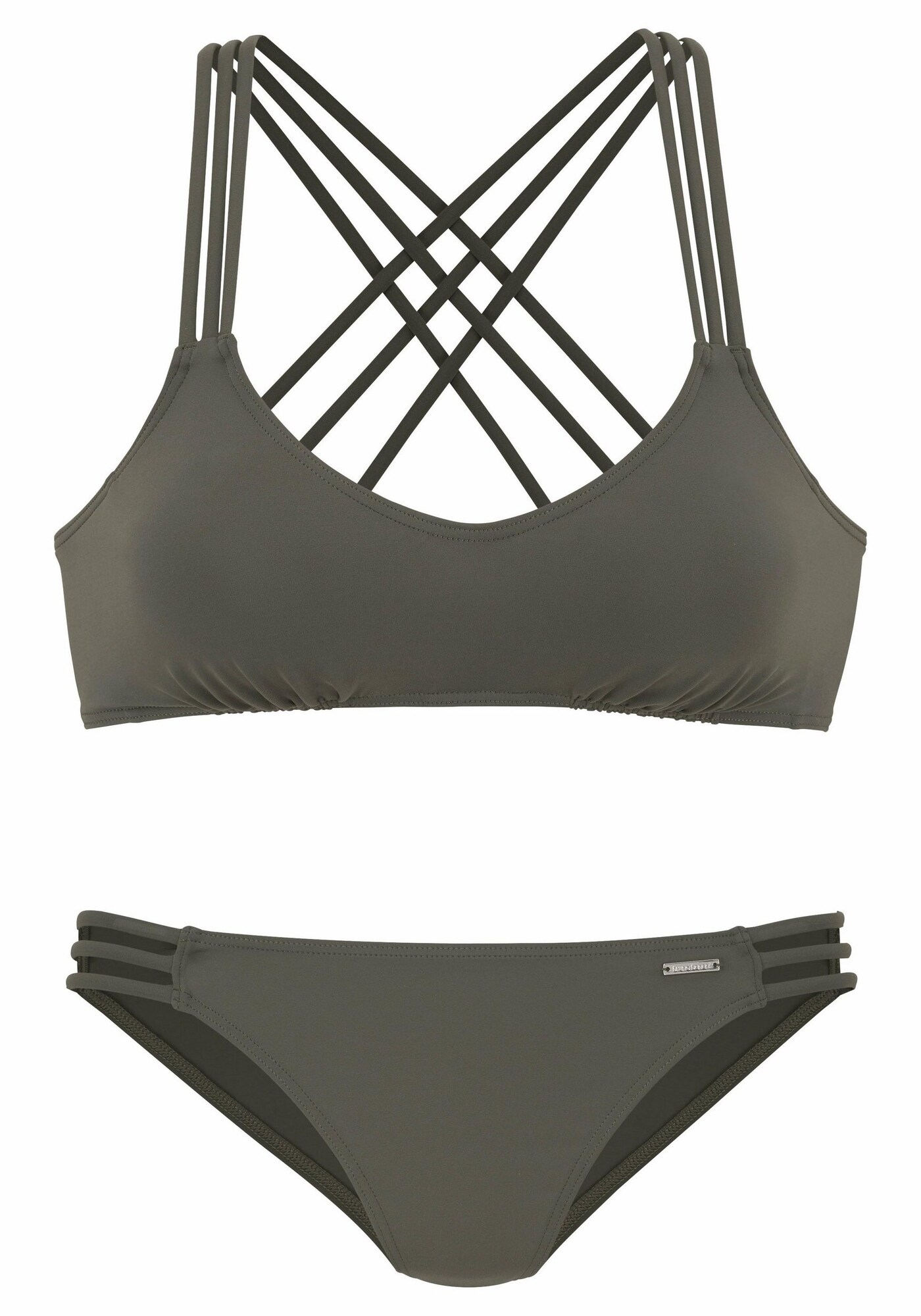 BRUNO BANANI Bikiny  olivová