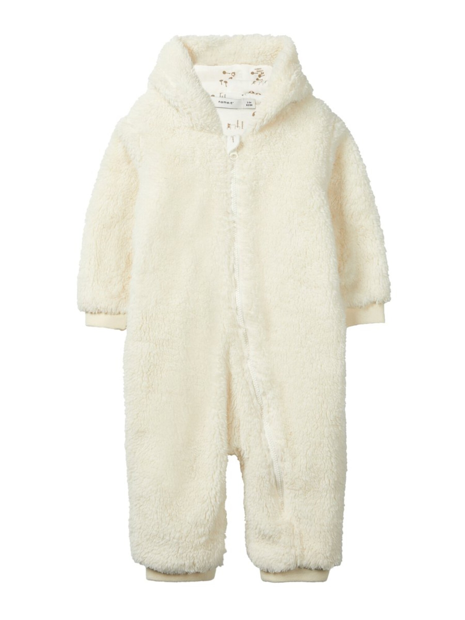 Name It Meisjes Functioneel Pak Teddy Natuurwit name it kopen in de aanbieding