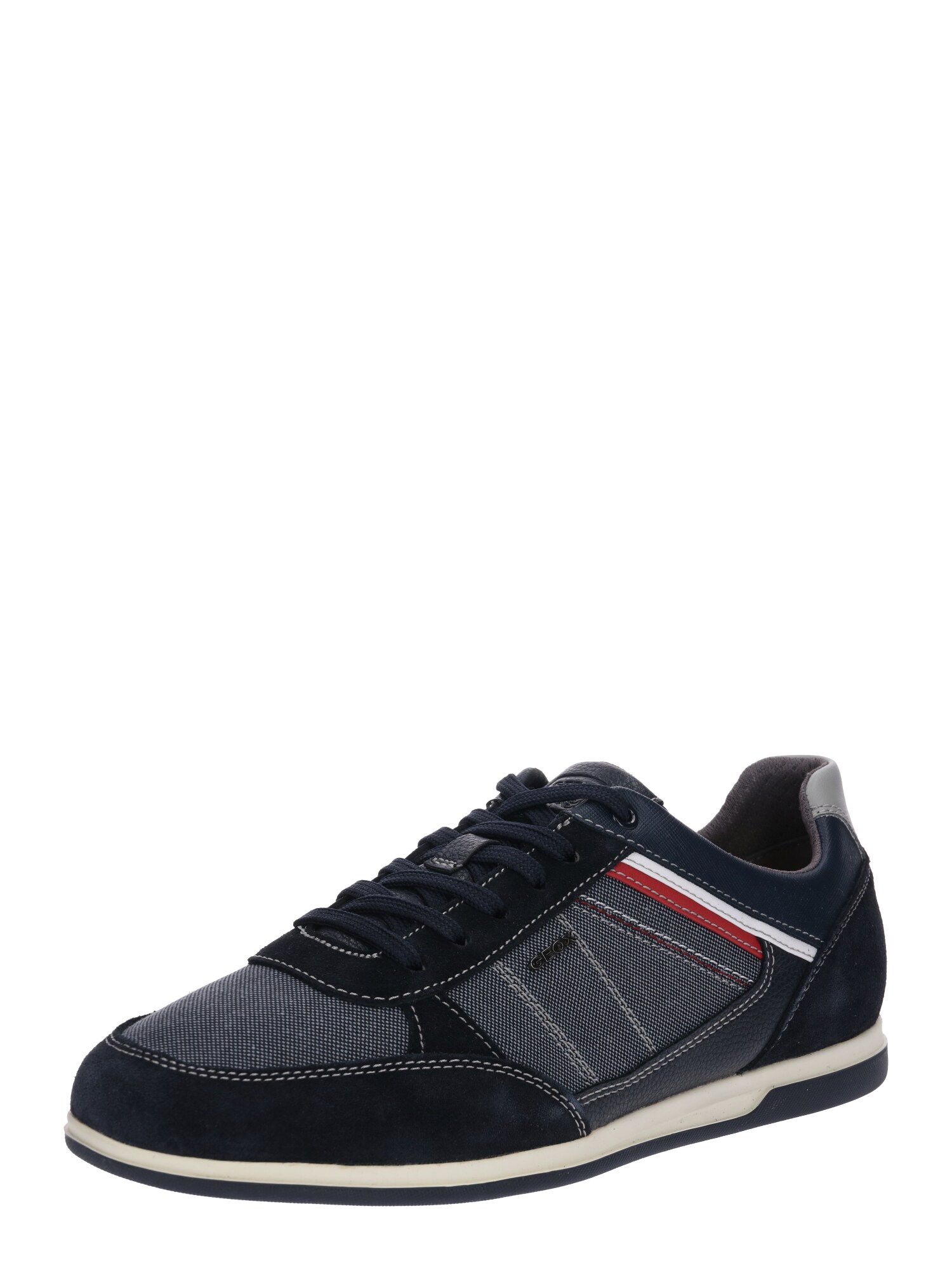 Geox Heren Sneakers Laag Je Renan Navy geox kopen in de aanbieding
