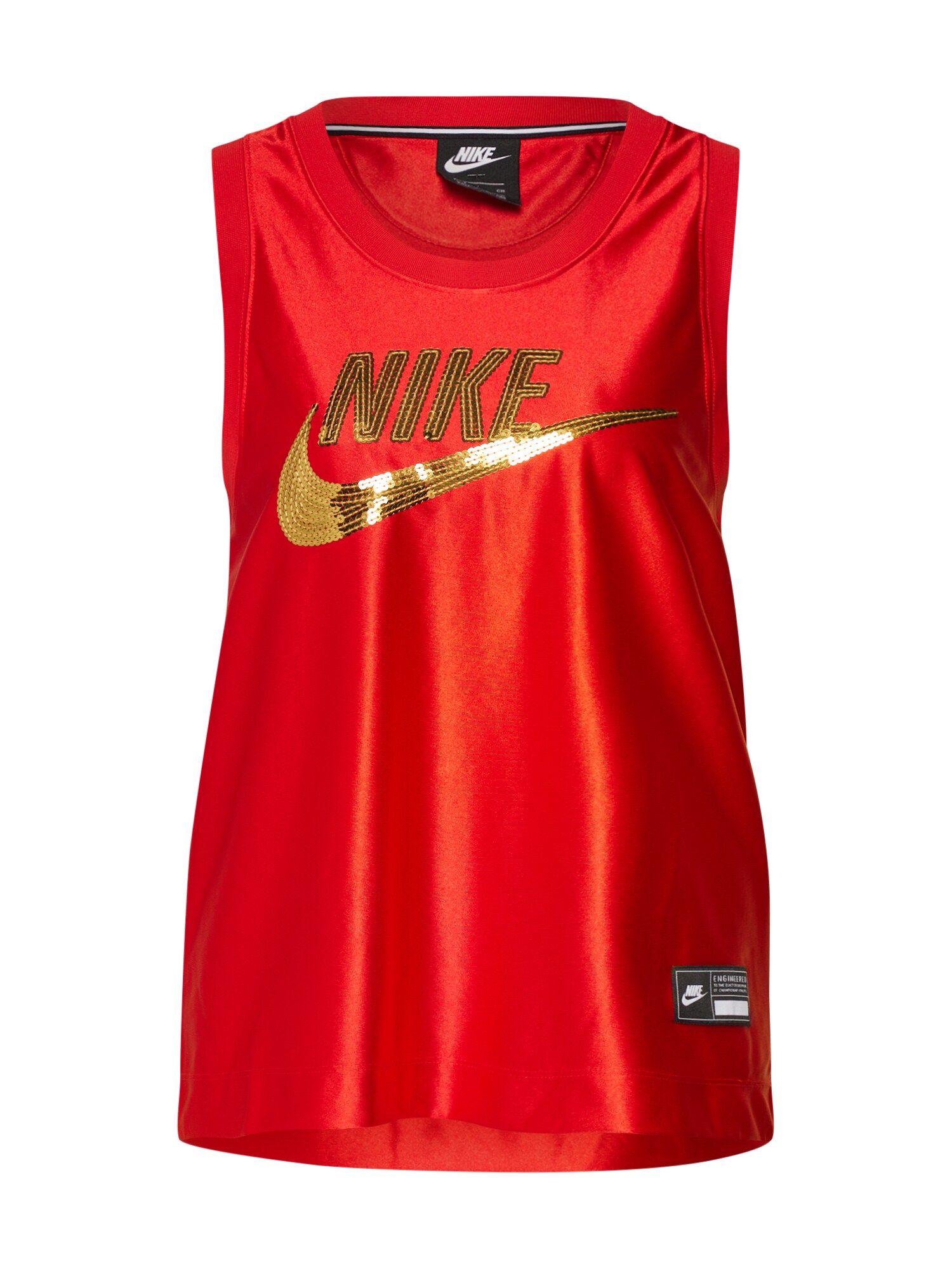 Nike Sportswear Palaidinė be rankovių 'Sportswear W'  raudona