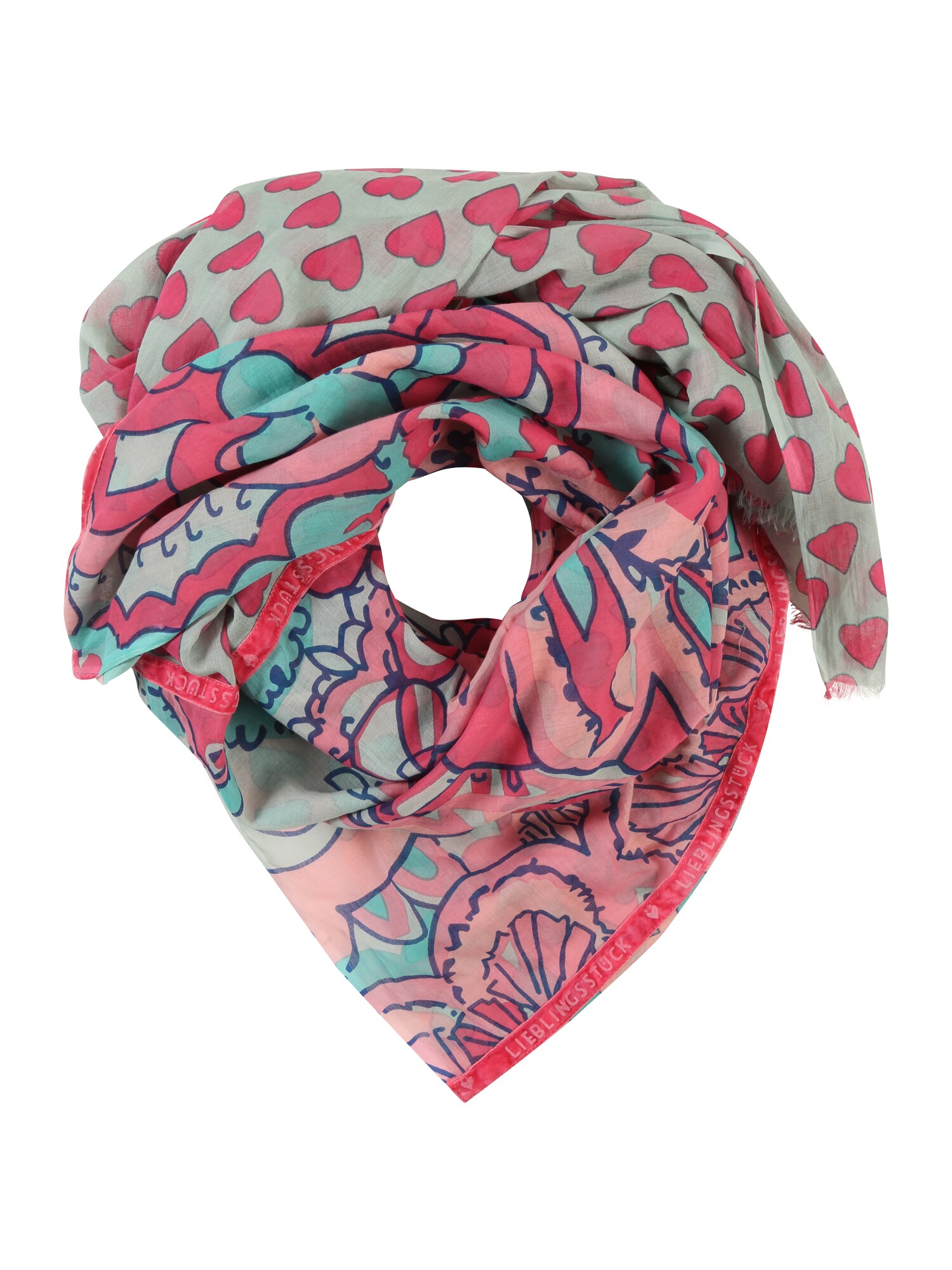 Lieblingsstuck Dames Doek Madelaine Mintgroen Pink Rosa lieblingsstuck kopen in de aanbieding
