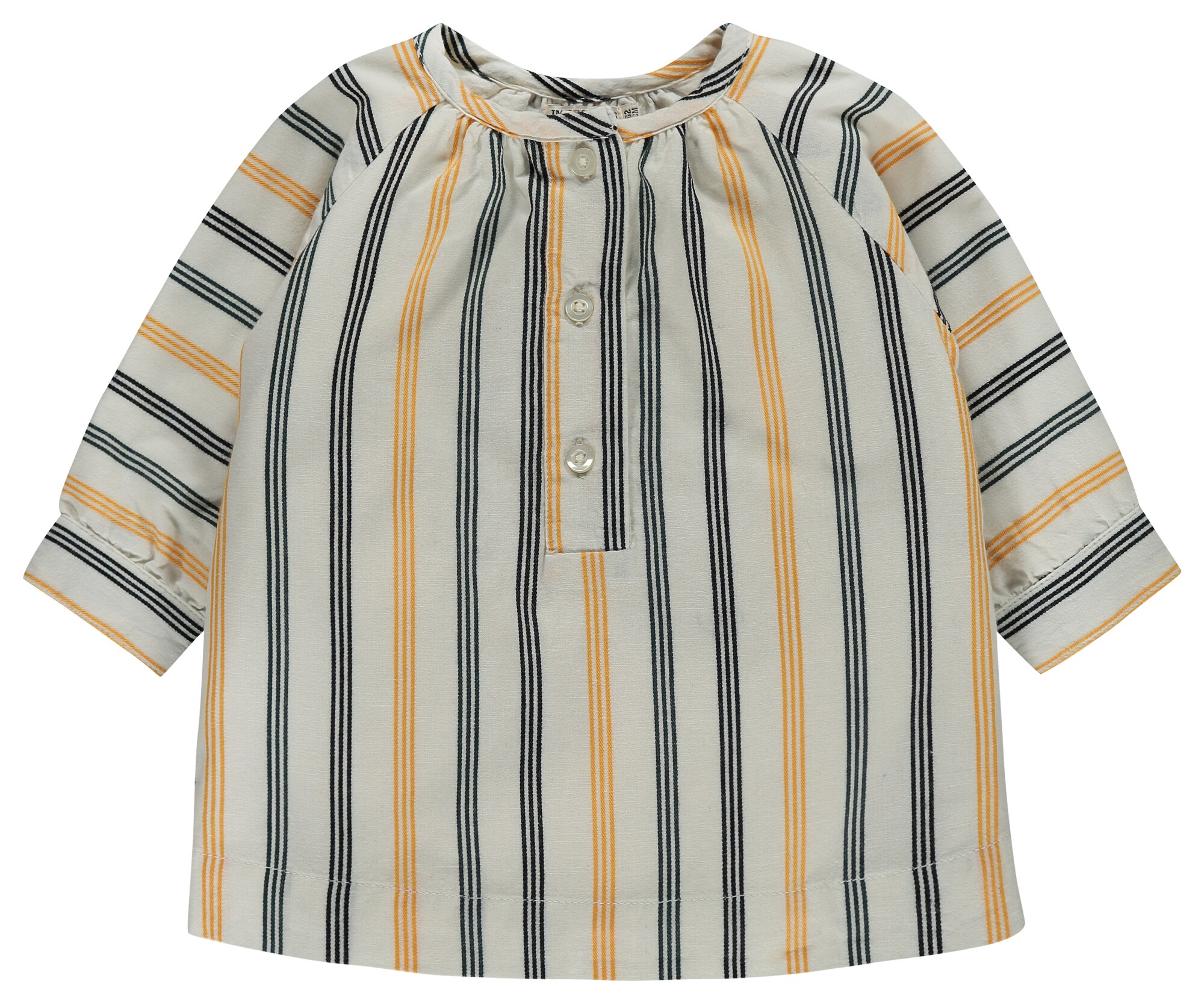 Impselfs Meisjes Jurk Blauw Sinaasappel Wit impselfs kopen in de aanbieding