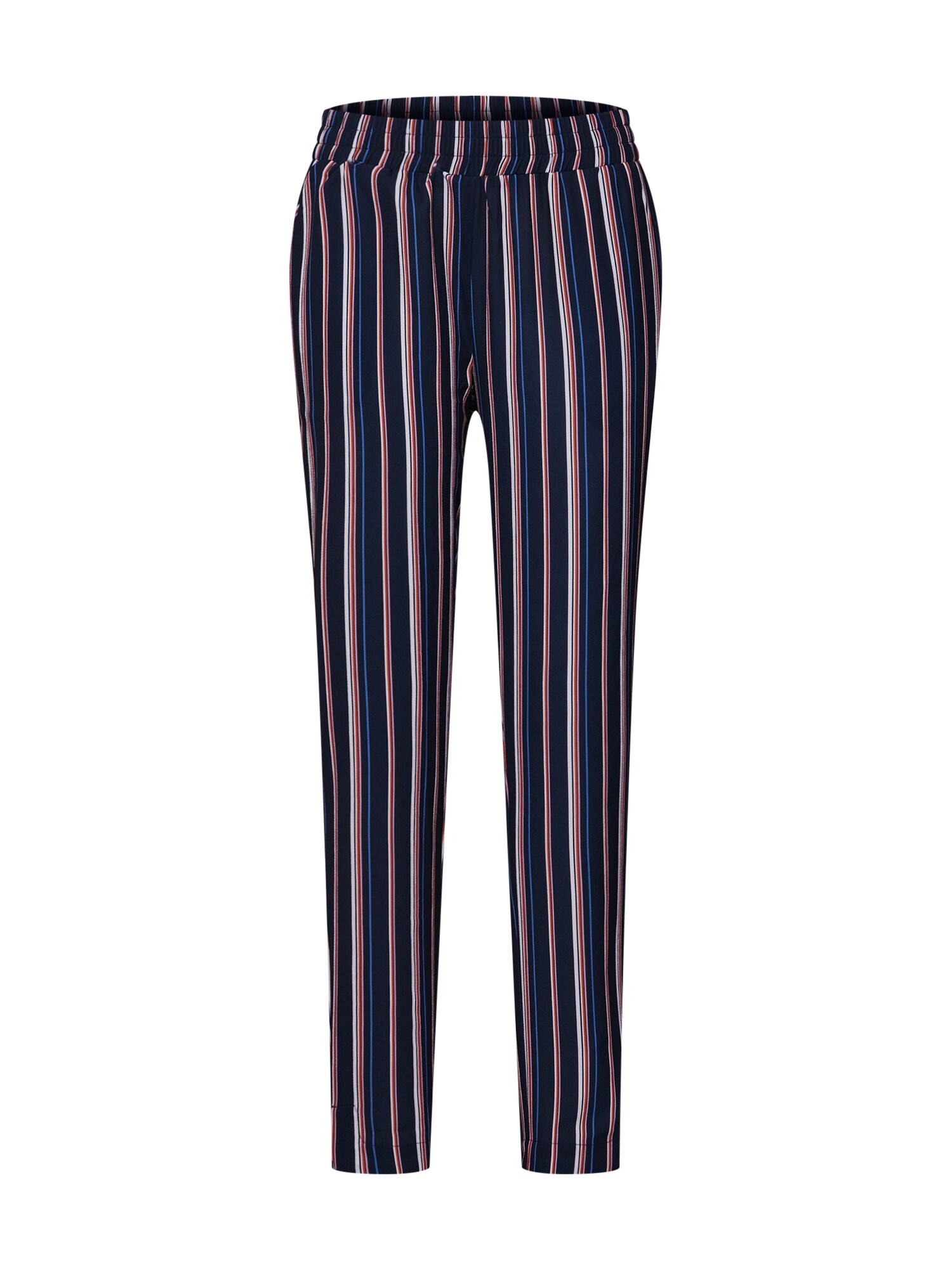 Kaffe Dames Broek Leona Marine Merlot Wit kaffe kopen in de aanbieding