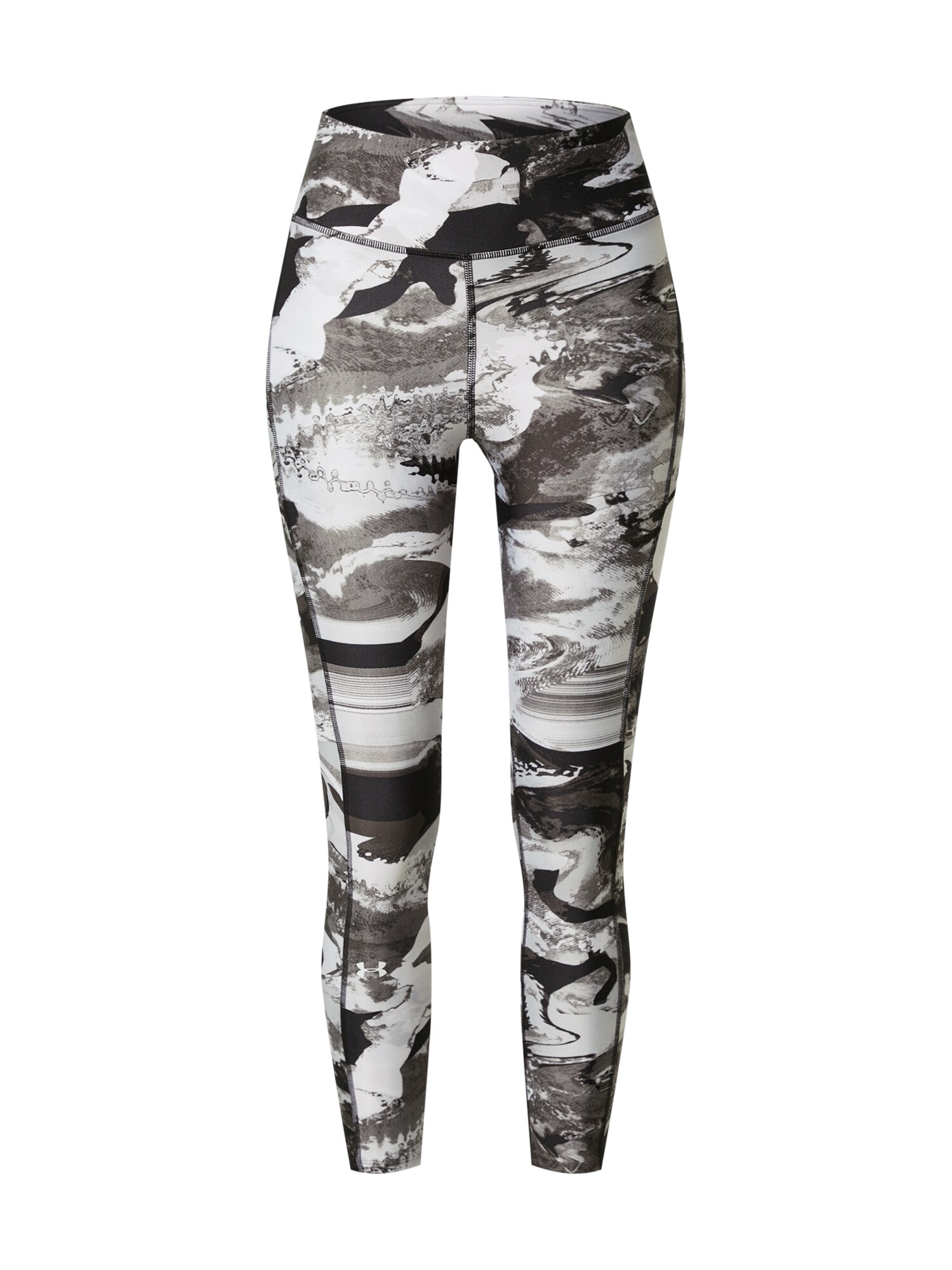 UNDER ARMOUR Sportinės kelnės  pilka / balta / tamsiai mėlyna