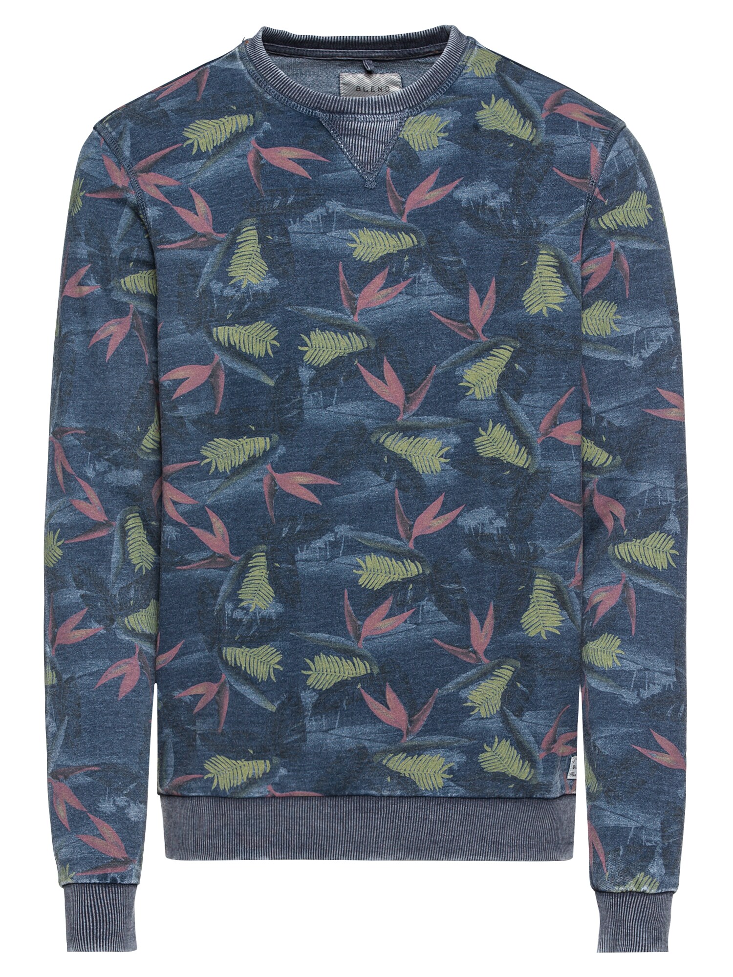 Blend Heren Sweatshirt Blauw blend kopen in de aanbieding